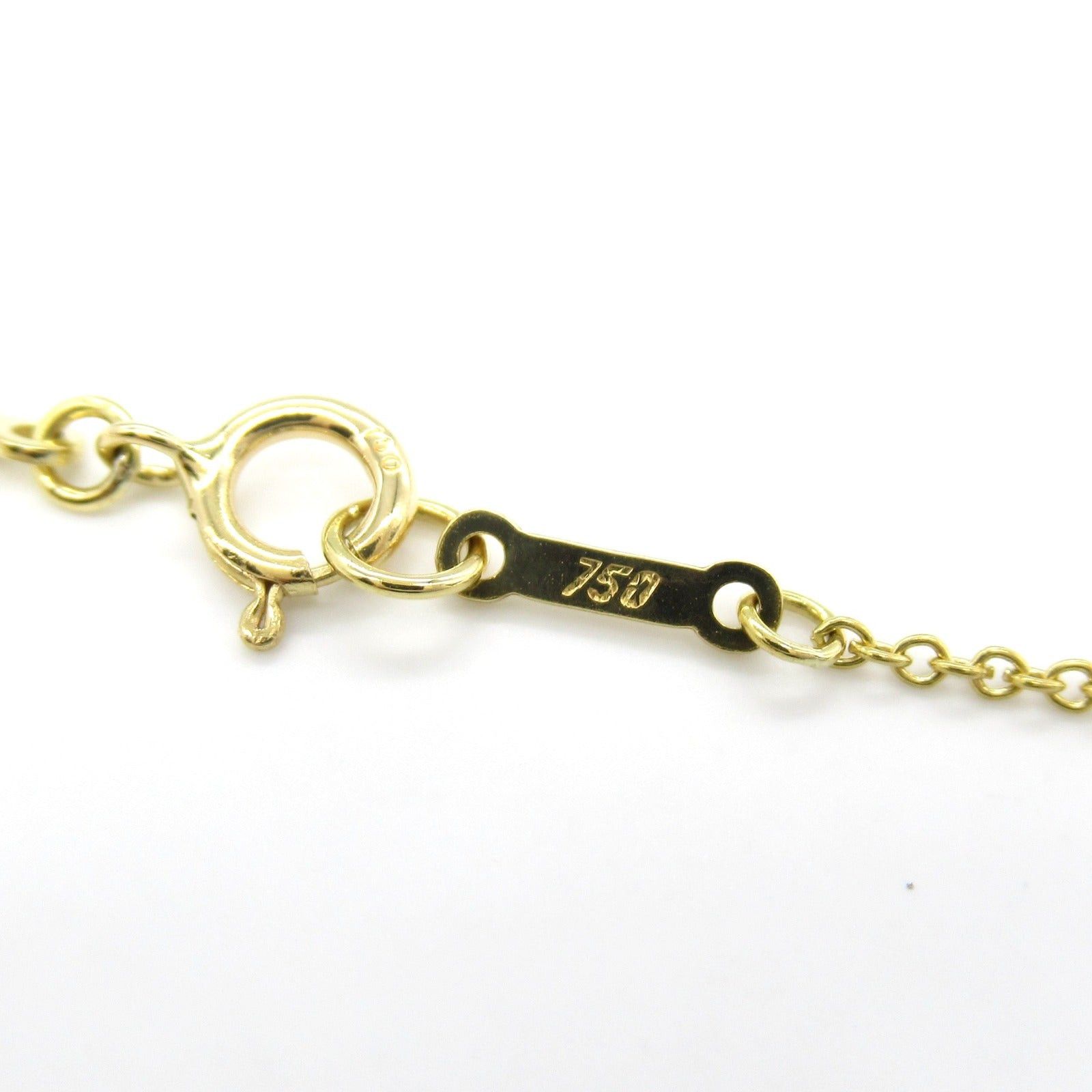 Tiffany & Co. Tiffany Co Open Heart Necklace K18 (Yellow Gold) Gold Size ONE SIZE - 6 Thumbnail