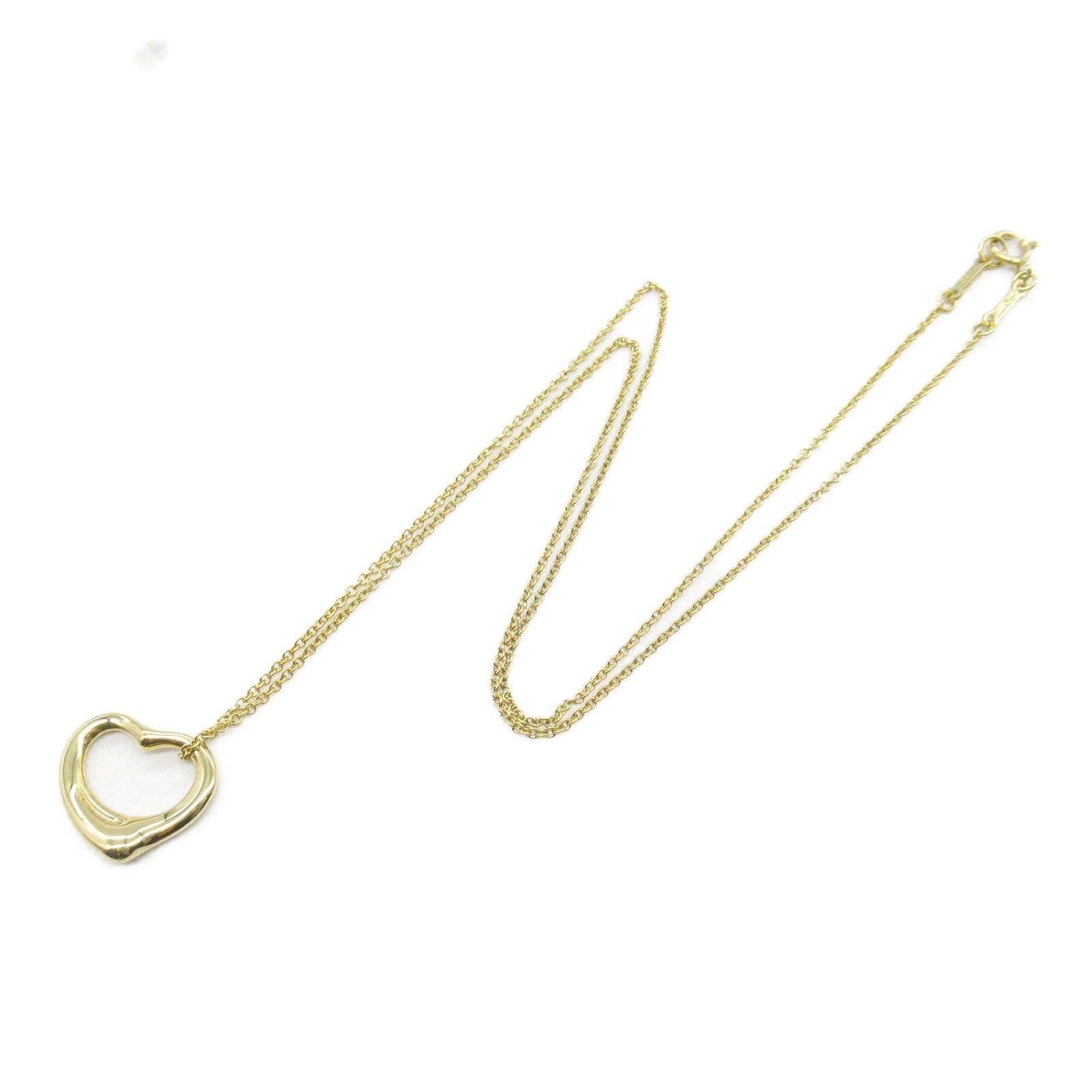 Tiffany & Co. Tiffany Co Open Heart Necklace K18 (Yellow Gold) Gold Size ONE SIZE - 3 Thumbnail