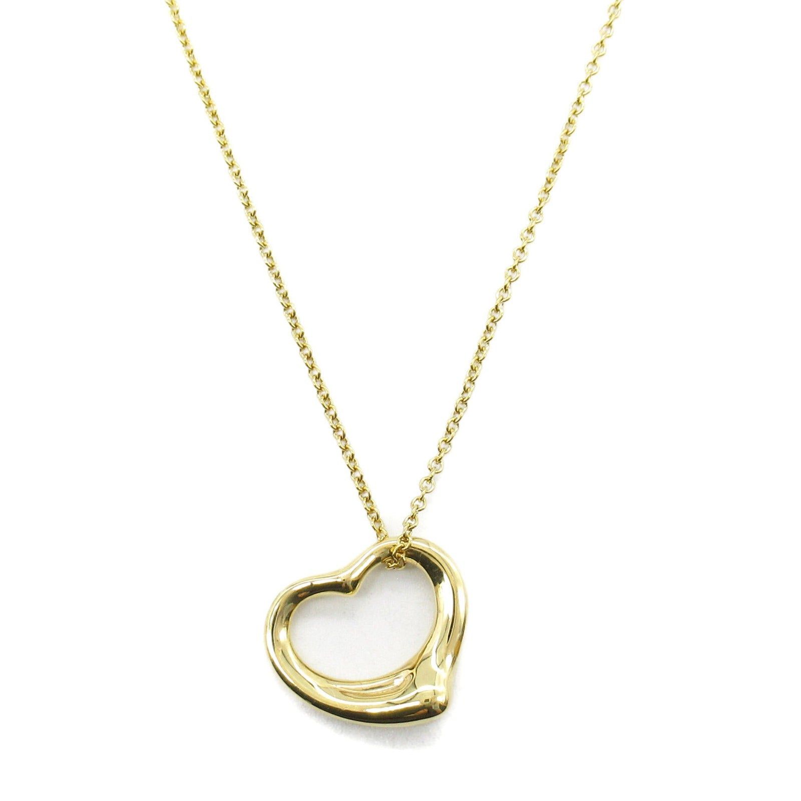 Tiffany & Co. Tiffany Co Open Heart Necklace K18 (Yellow Gold) Gold Size ONE SIZE - 2 Thumbnail