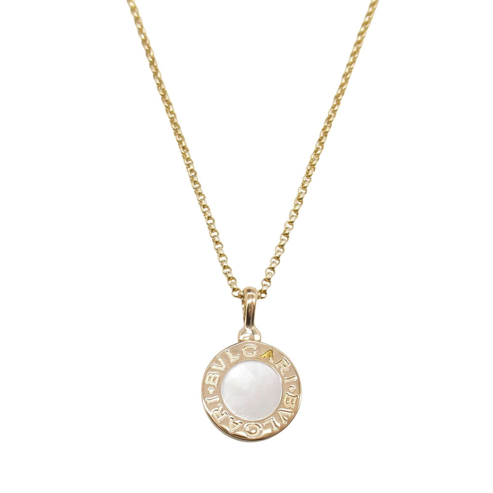Bvlgari Bvlgari Bulgari Necklace Mother Of Pearl K18Pg (Pink Gold) White Size ONE SIZE - 2 Thumbnail