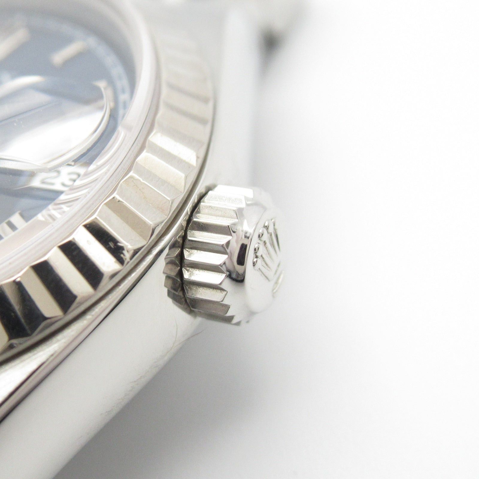 Rolex Rolex Datejust R Number Women Watch Automatic Winding K18Wg (White Gold) Stainless Steel Blue Ro Size ONE SIZE - 6 Thumbnail