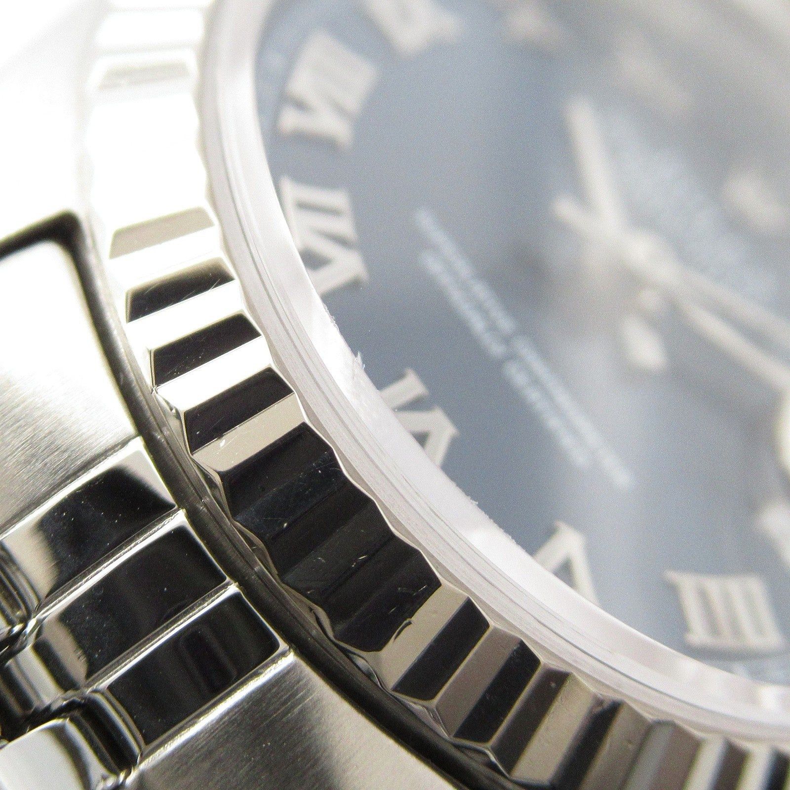 Rolex Rolex Datejust R Number Women Watch Automatic Winding K18Wg (White Gold) Stainless Steel Blue Ro Size ONE SIZE - 9 Thumbnail