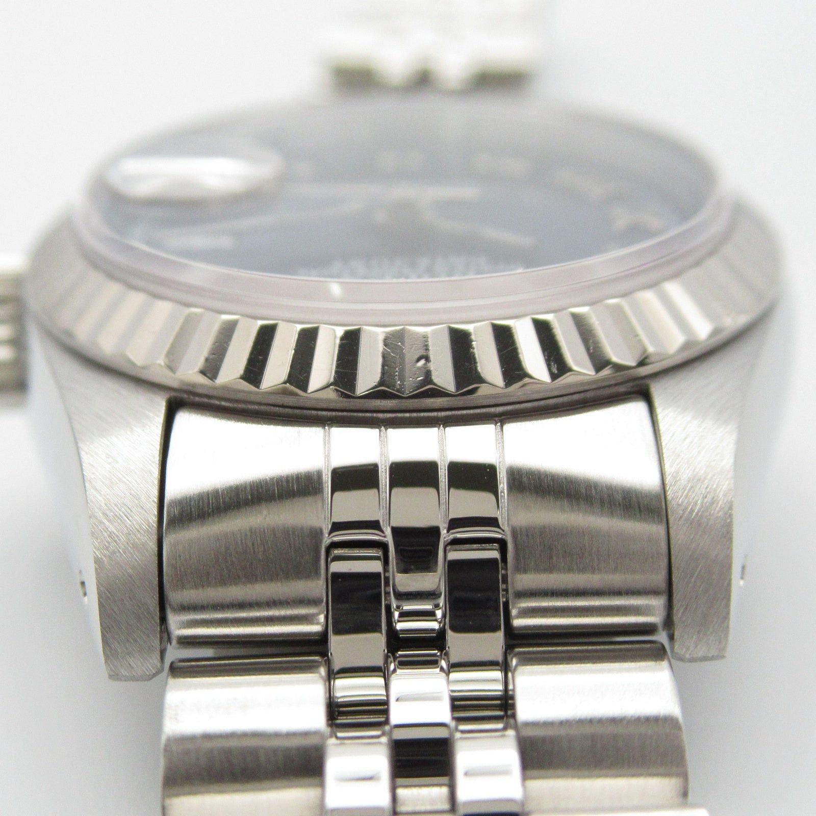 Rolex Rolex Datejust R Number Women Watch Automatic Winding K18Wg (White Gold) Stainless Steel Blue Ro Size ONE SIZE - 13 Thumbnail