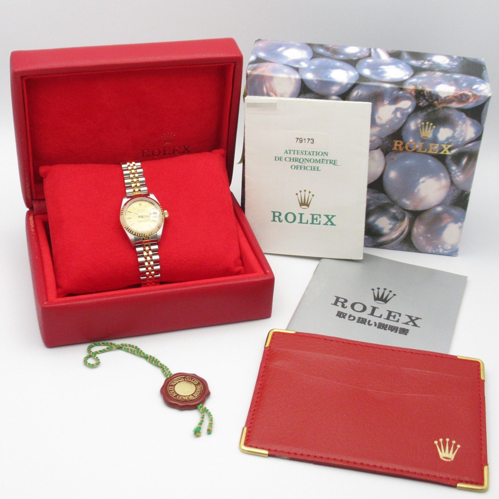 Rolex Rolex Datejust P Women Watch Automatic Winding K18 (Yellow Gold) Stainless Steel Gold Ch/Ba Size ONE SIZE - 11 Thumbnail