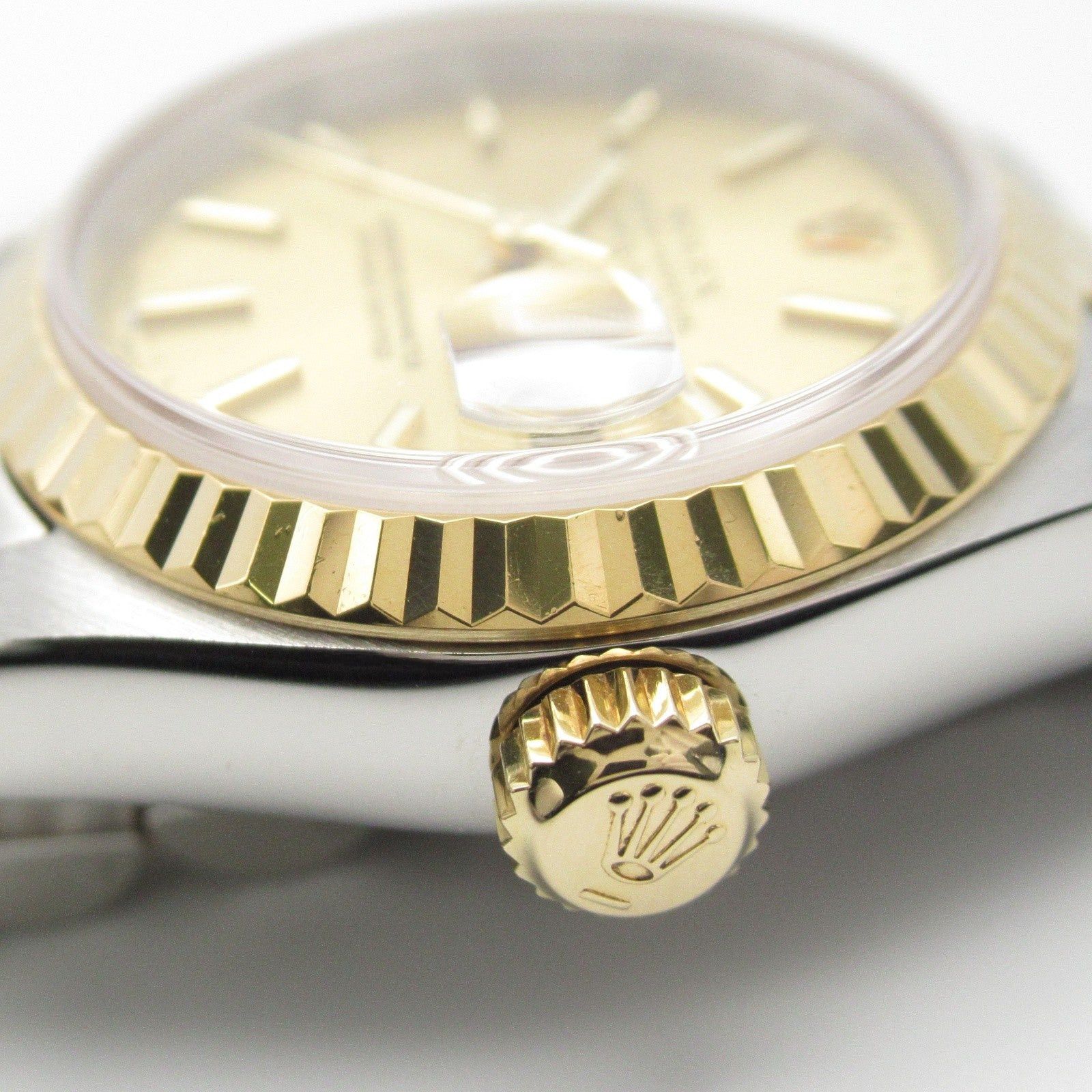 Rolex Rolex Datejust P Women Watch Automatic Winding K18 (Yellow Gold) Stainless Steel Gold Ch/Ba Size ONE SIZE - 13 Thumbnail
