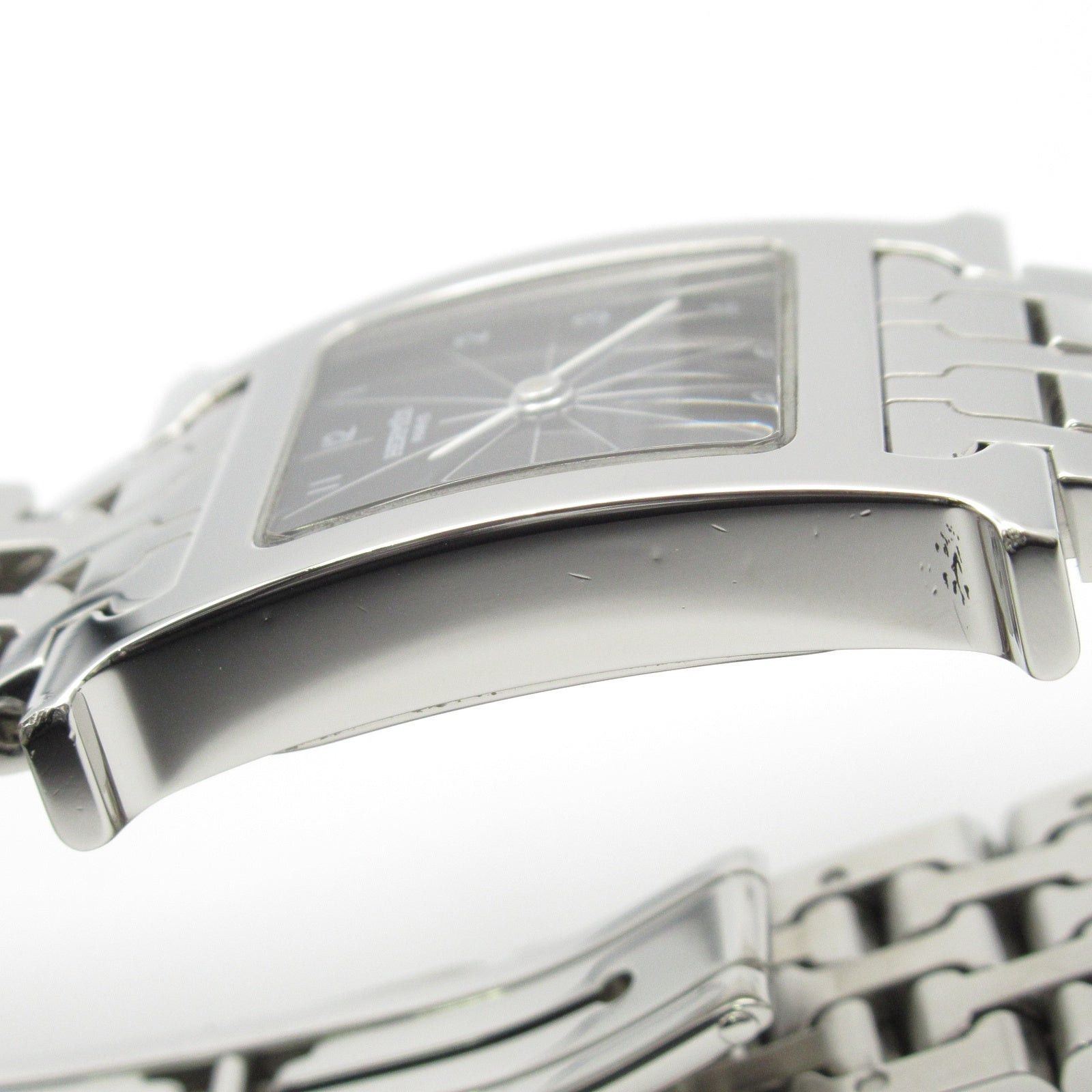 Hermes Hermes H Watch Women Quartz Stainless Steel Black Size ONE SIZE - 15 Thumbnail