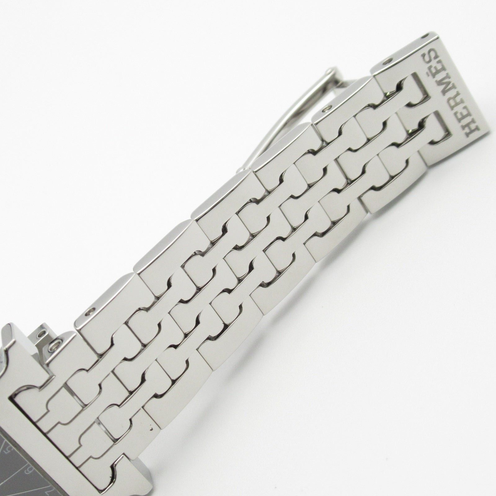 Hermes Hermes H Watch Women Quartz Stainless Steel Black Size ONE SIZE - 17 Thumbnail