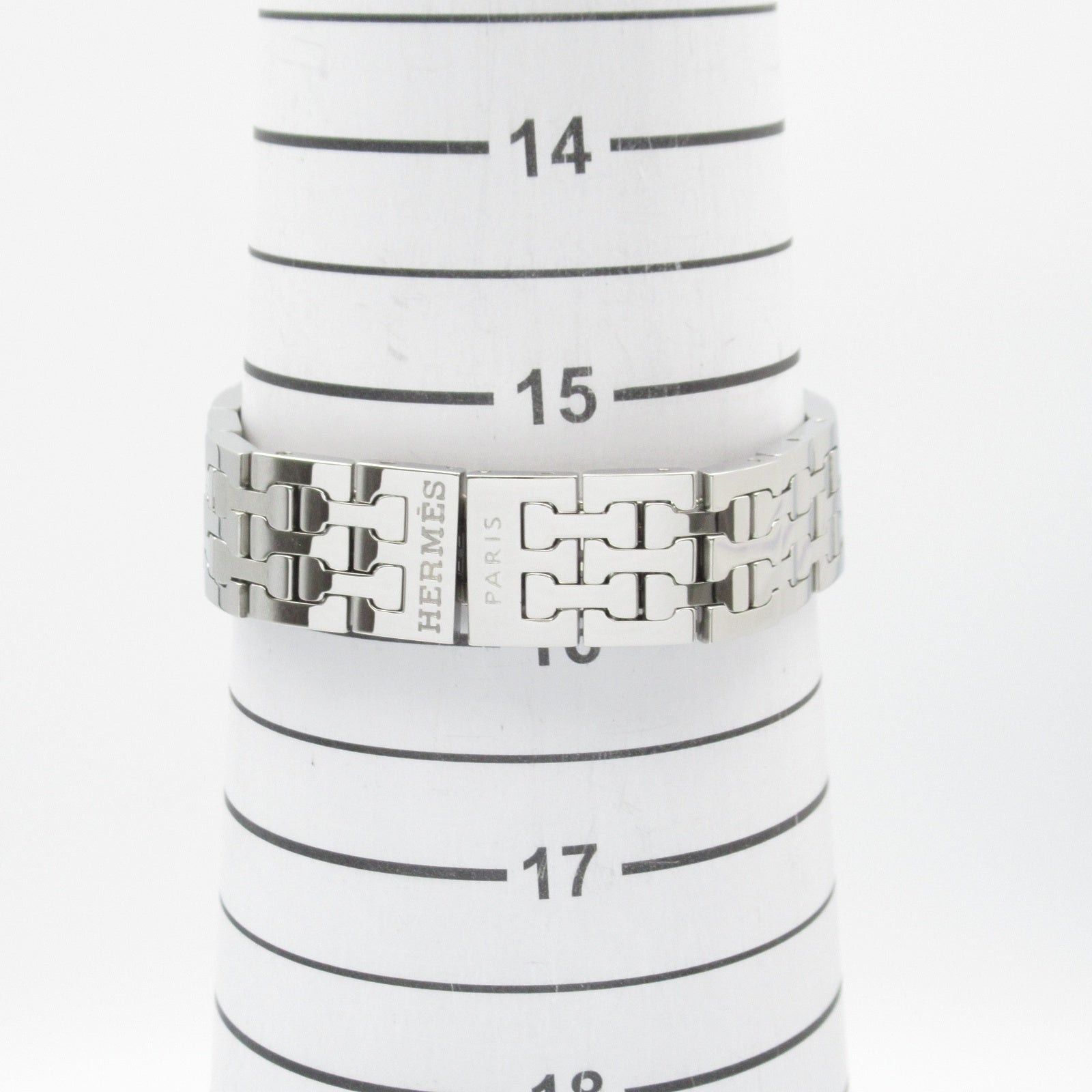Hermes Hermes H Watch Women Quartz Stainless Steel Black Size ONE SIZE - 8 Thumbnail