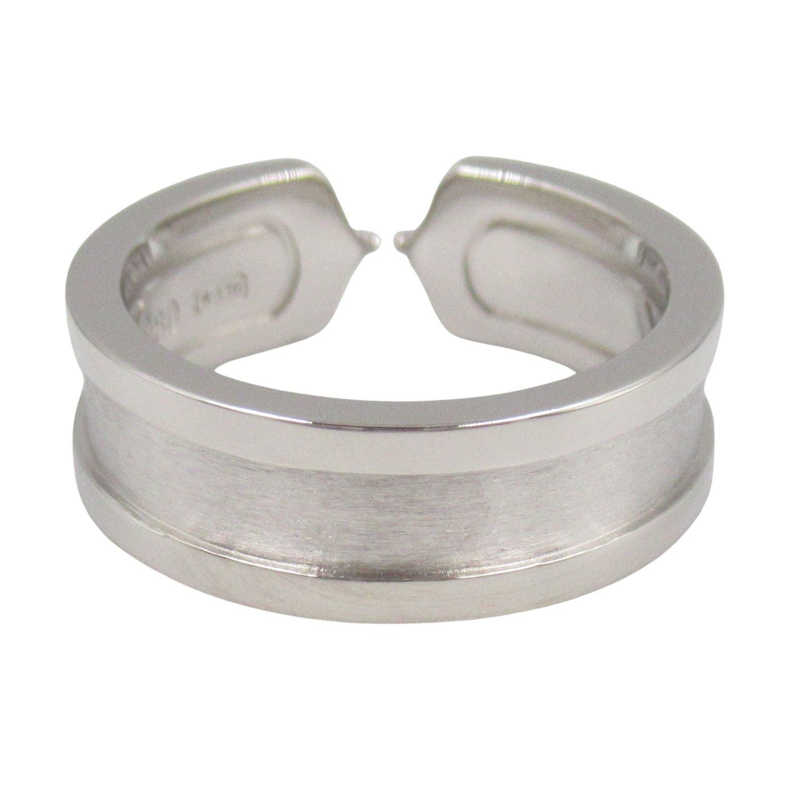 Cartier Cartier C2 Small Ring K18Wg (White Gold) Silver Size ONE SIZE - 3 Thumbnail
