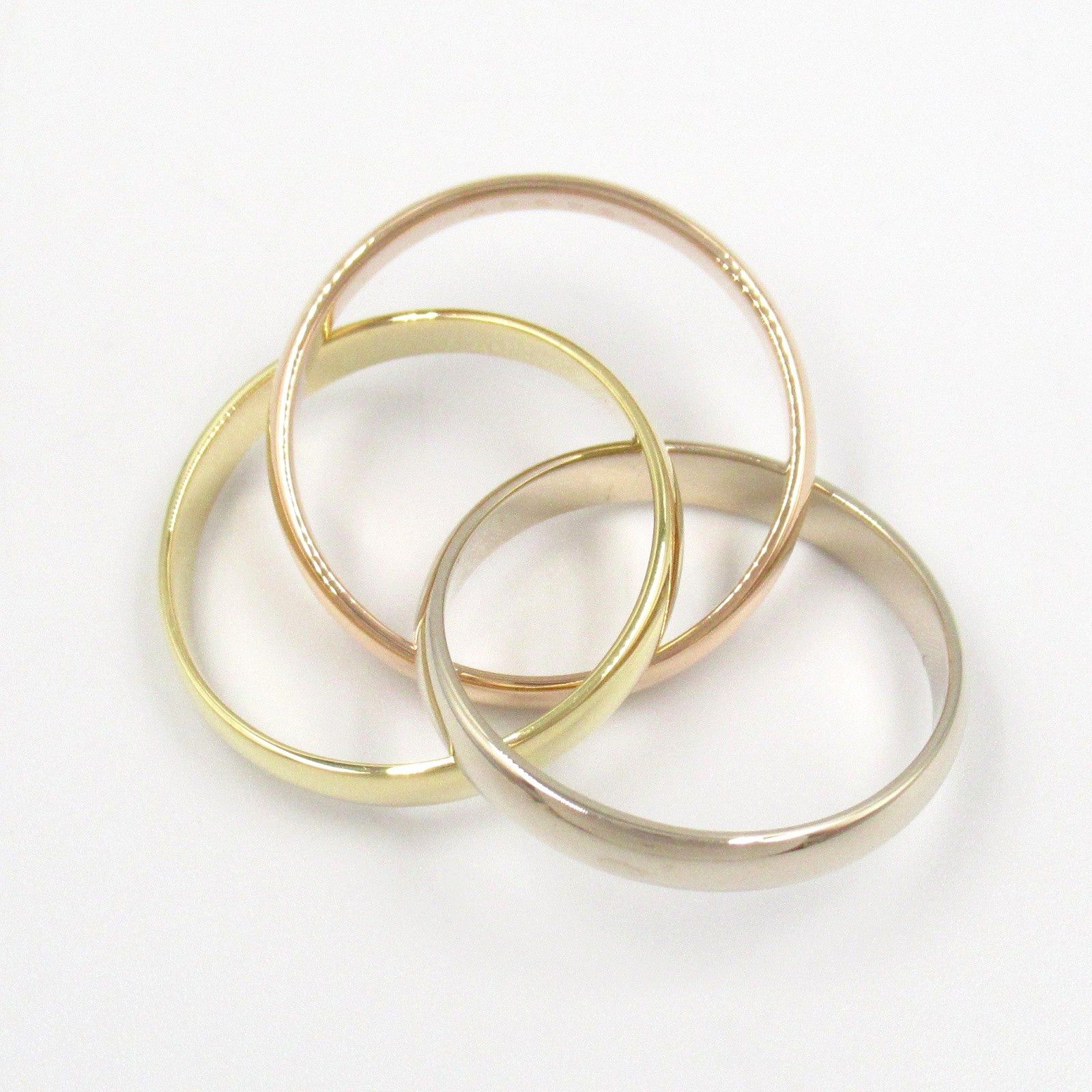 Cartier Cartier Trinity Ring K18 (Yellow Gold) K18Wg (White K18Pg (Pink Gold Size ONE SIZE - 4 Thumbnail