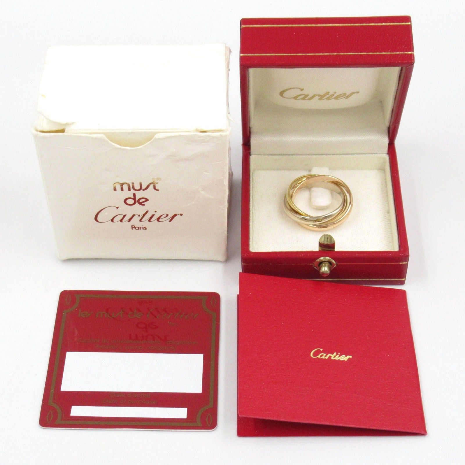 Cartier Cartier Trinity Ring K18 (Yellow Gold) K18Wg (White K18Pg (Pink Gold Size ONE SIZE - 7 Thumbnail