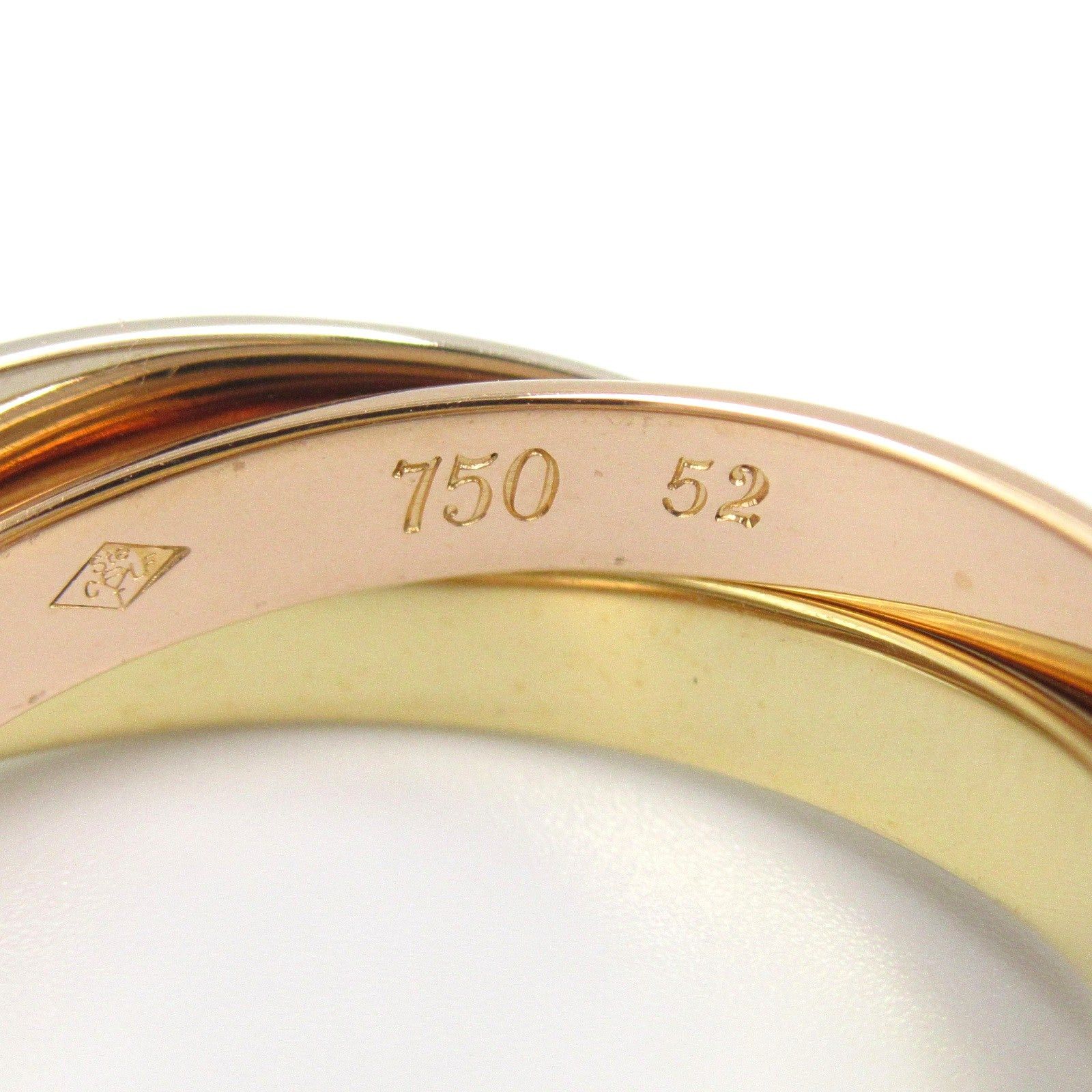 Cartier Cartier Trinity Ring K18 (Yellow Gold) K18Wg (White K18Pg (Pink Gold Size ONE SIZE - 3 Thumbnail