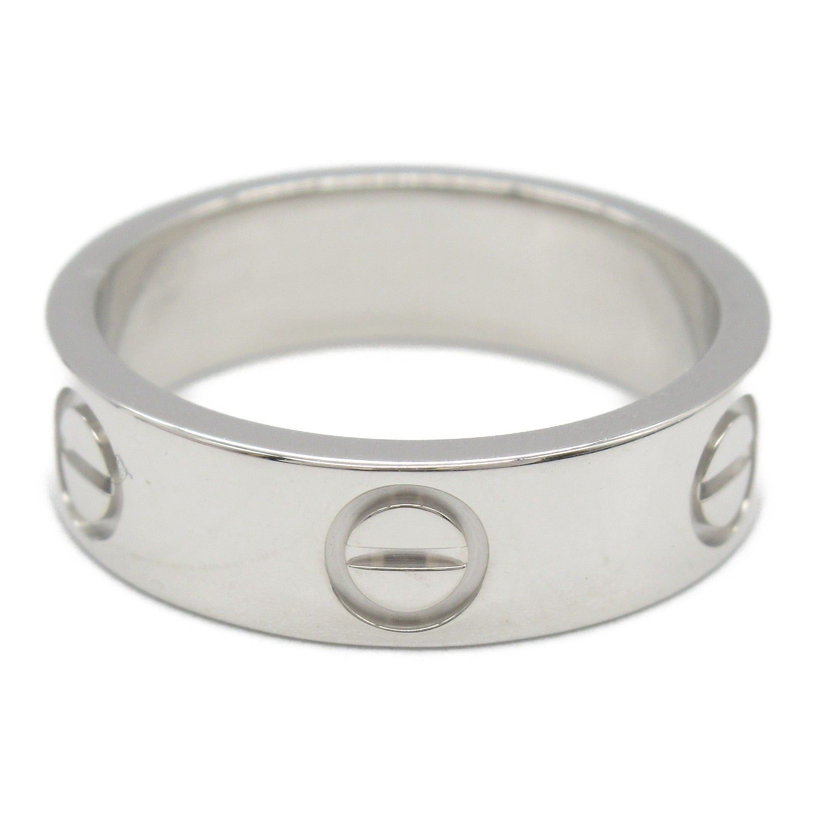 Cartier Cartier Love Ring K18Wg (White Gold) Silver Size ONE SIZE - 2 Thumbnail
