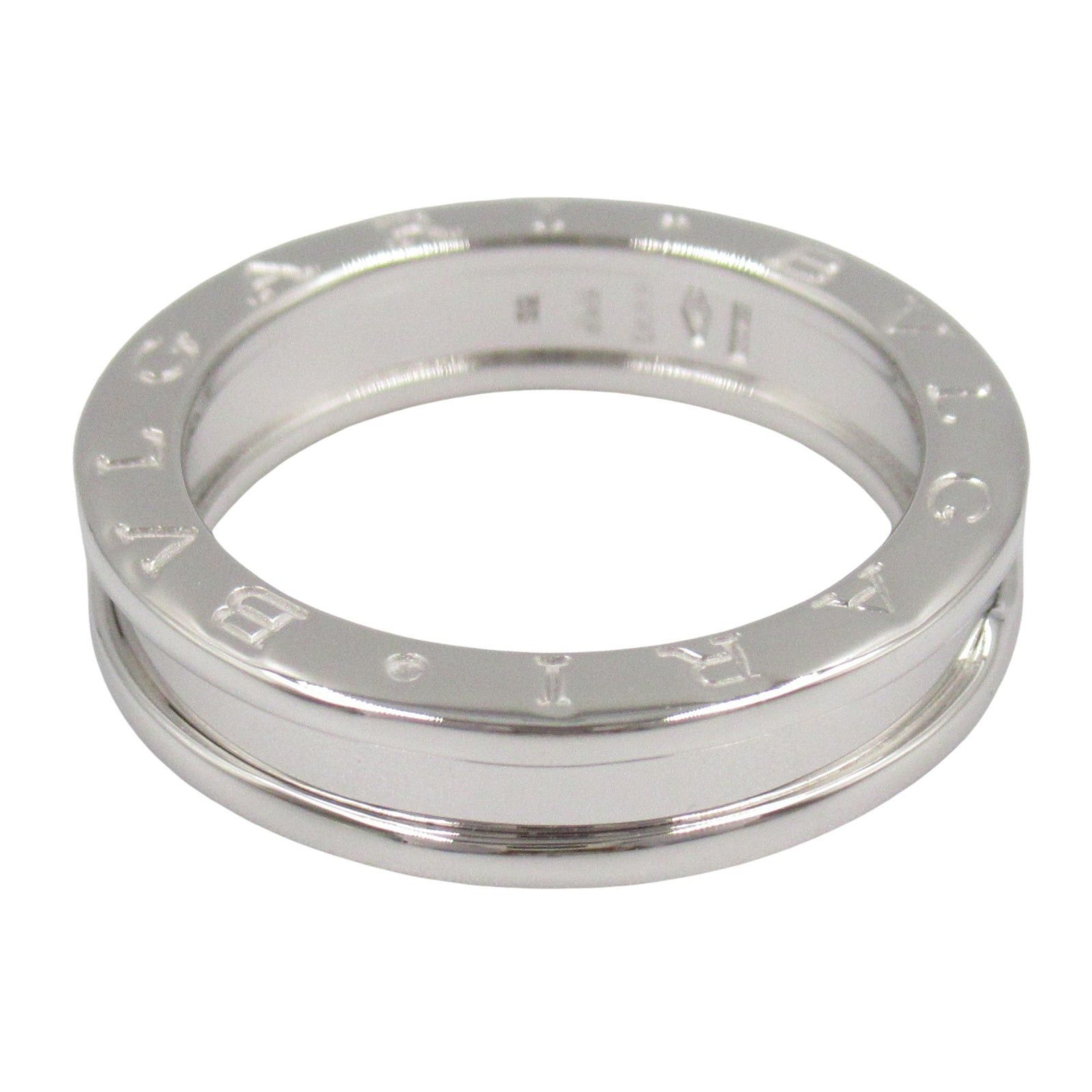 Bvlgari Bvlgari B Zero One Ring 1Belt K18Wg (White Gold) Silver Size ONE SIZE - 3 Thumbnail
