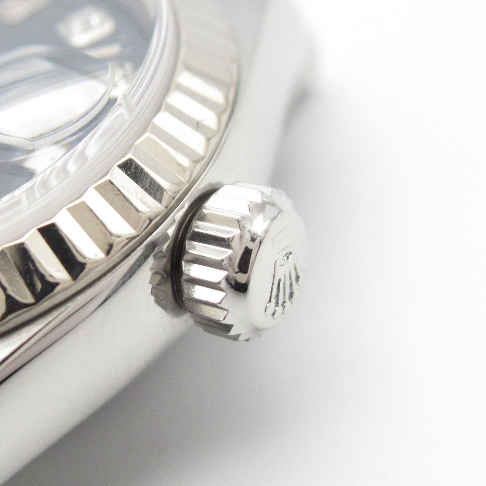 Rolex Rolex Datejust 10P Diamond A Women Watch Automatic Winding K18Wg (White Gold) Stainless Steel Blue Np Size ONE SIZE - 6 Thumbnail