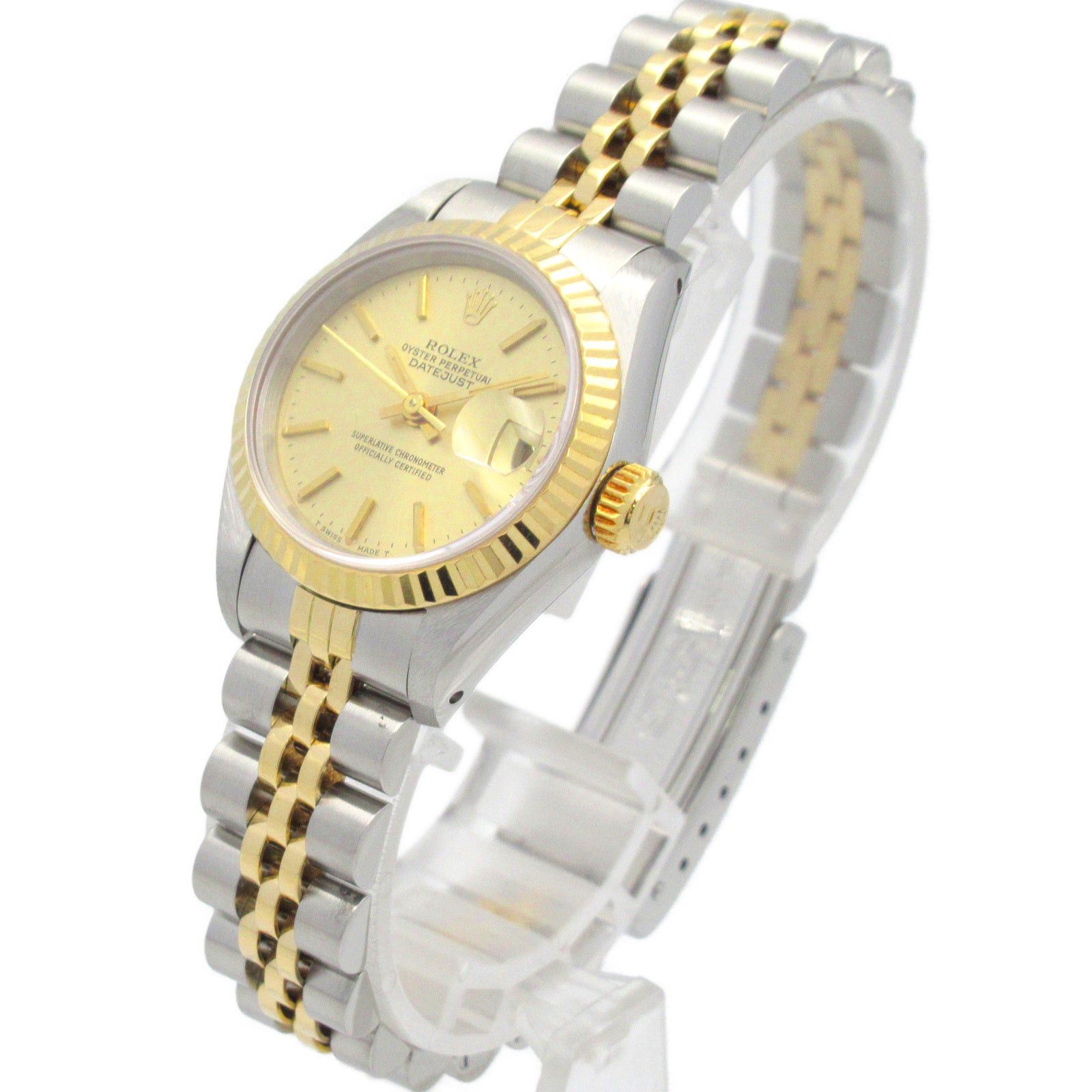 Rolex Rolex Datejust R Number Women Watch Automatic Winding K18 (Yellow Gold) Stainless Steel Gold Ch/Ba Size ONE SIZE - 2 Thumbnail