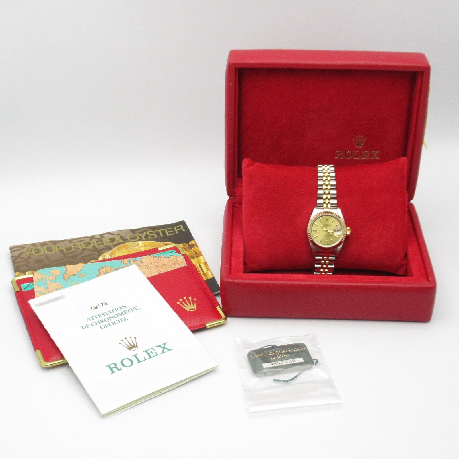 Rolex Rolex Datejust U Number Women Watch Automatic Winding K18 (Yellow Gold) Stainless Steel Gold Ch/Ba Size ONE SIZE - 11 Thumbnail