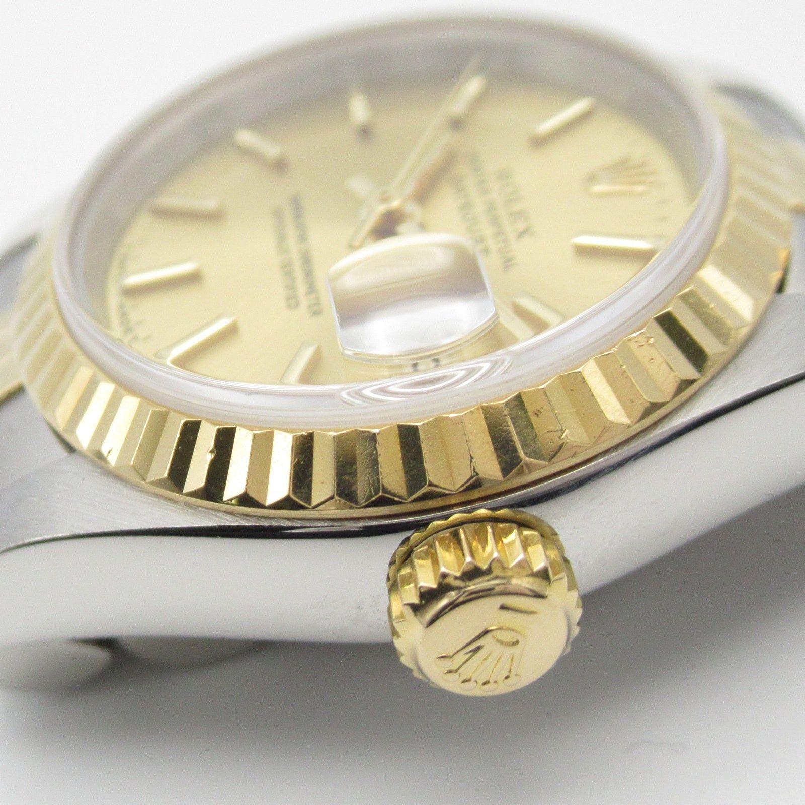 Rolex Rolex Datejust U Number Women Watch Automatic Winding K18 (Yellow Gold) Stainless Steel Gold Ch/Ba Size ONE SIZE - 13 Thumbnail
