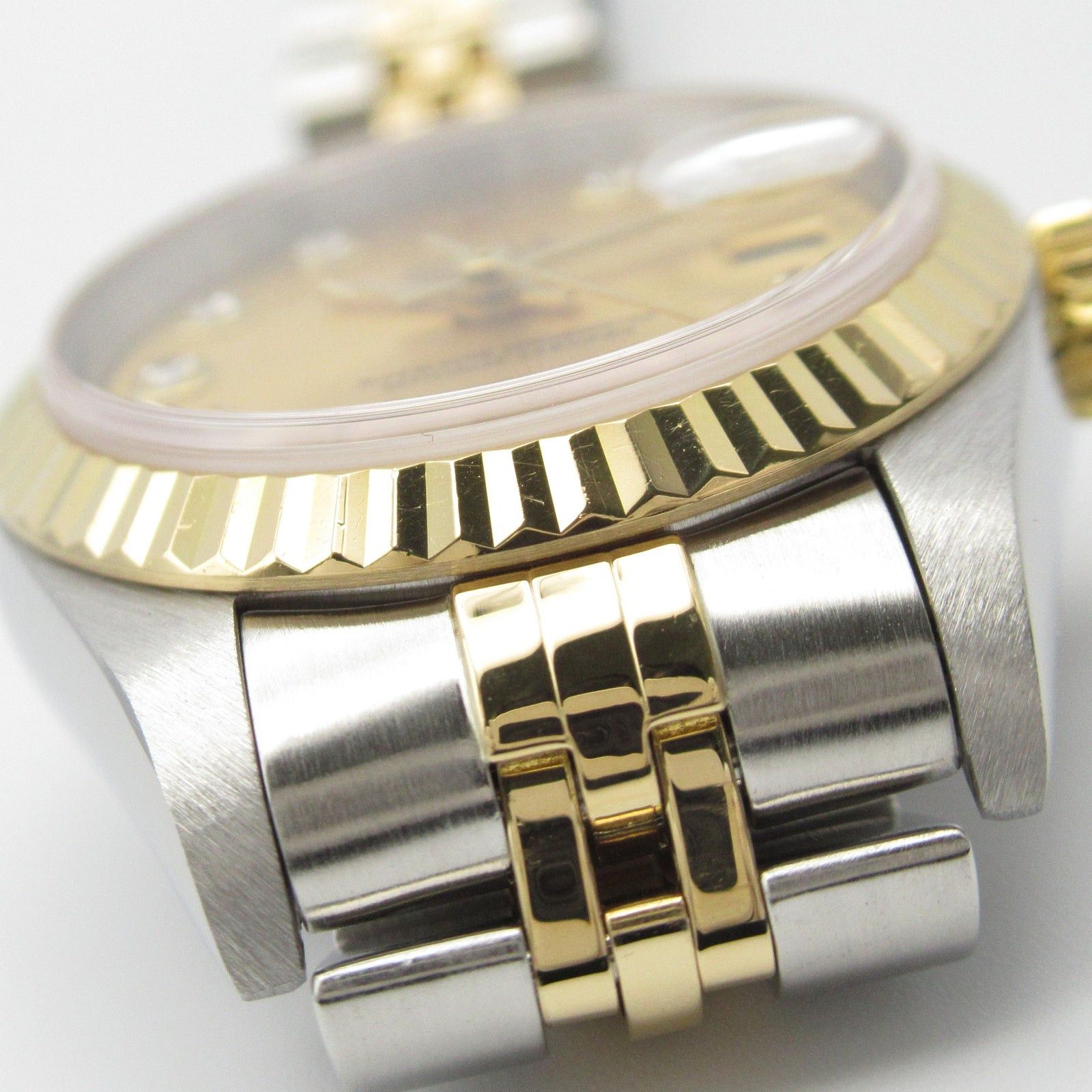 Rolex Rolex Datejust 10P Diamond A Women Watch Automatic Winding K18 (Yellow Gold) Stainless Steel Gold Ch/Np Size ONE SIZE - 13 Thumbnail
