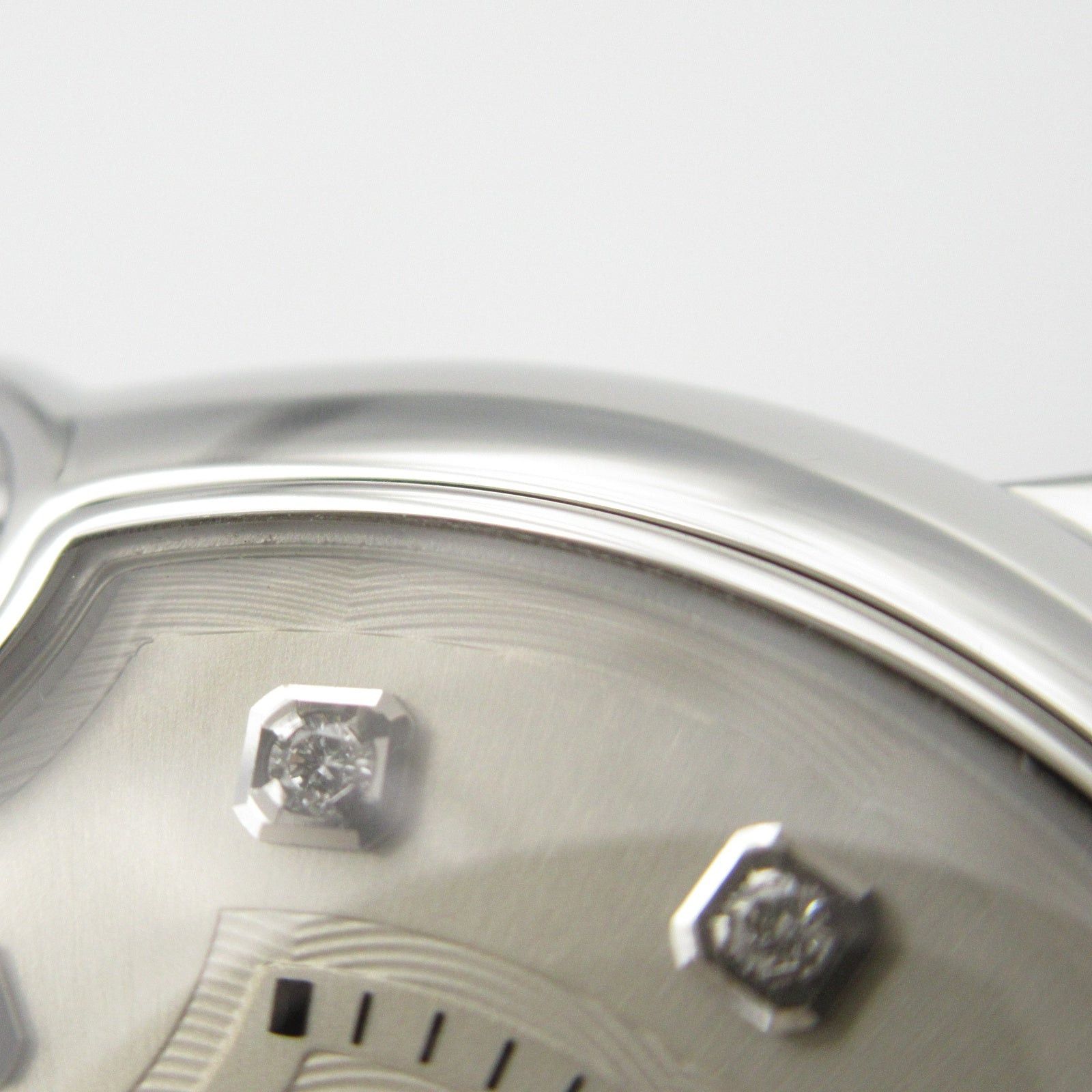Cartier Cartier Baron Blue 11P Boys Watch Automatic Winding Stainless Steel Diamond Silver Size ONE SIZE - 13 Thumbnail