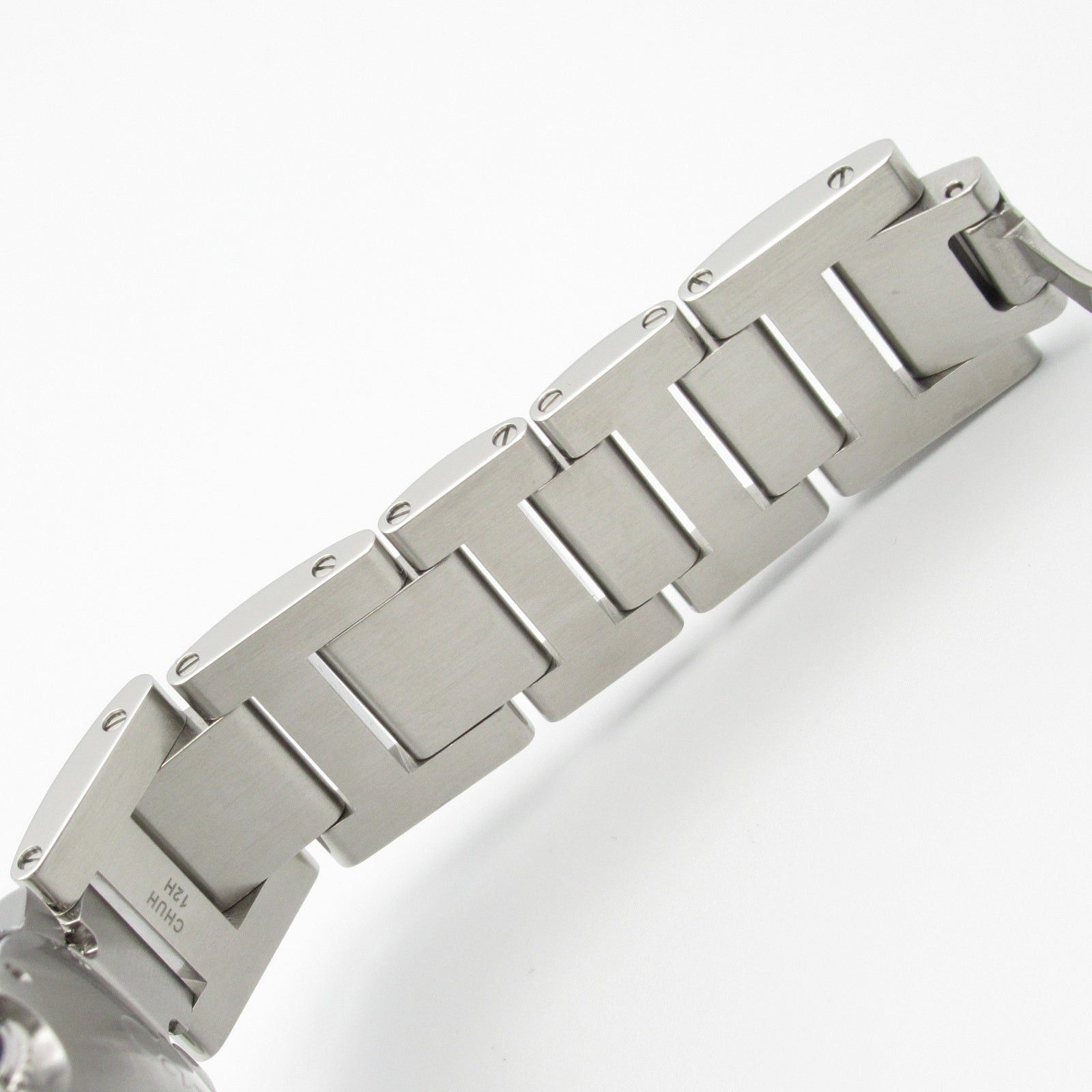 Cartier Cartier Baron Blue 11P Boys Watch Automatic Winding Stainless Steel Diamond Silver Size ONE SIZE - 19 Thumbnail
