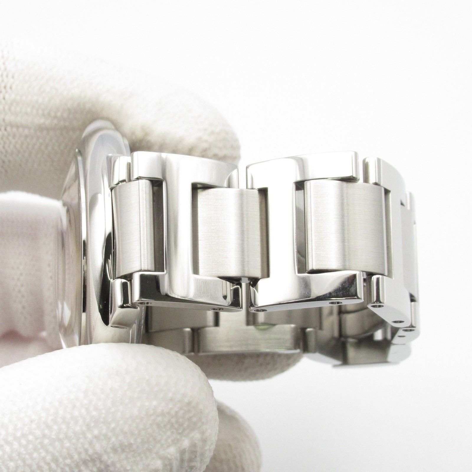 Cartier Cartier Baron Blue 11P Boys Watch Automatic Winding Stainless Steel Diamond Silver Size ONE SIZE - 9 Thumbnail