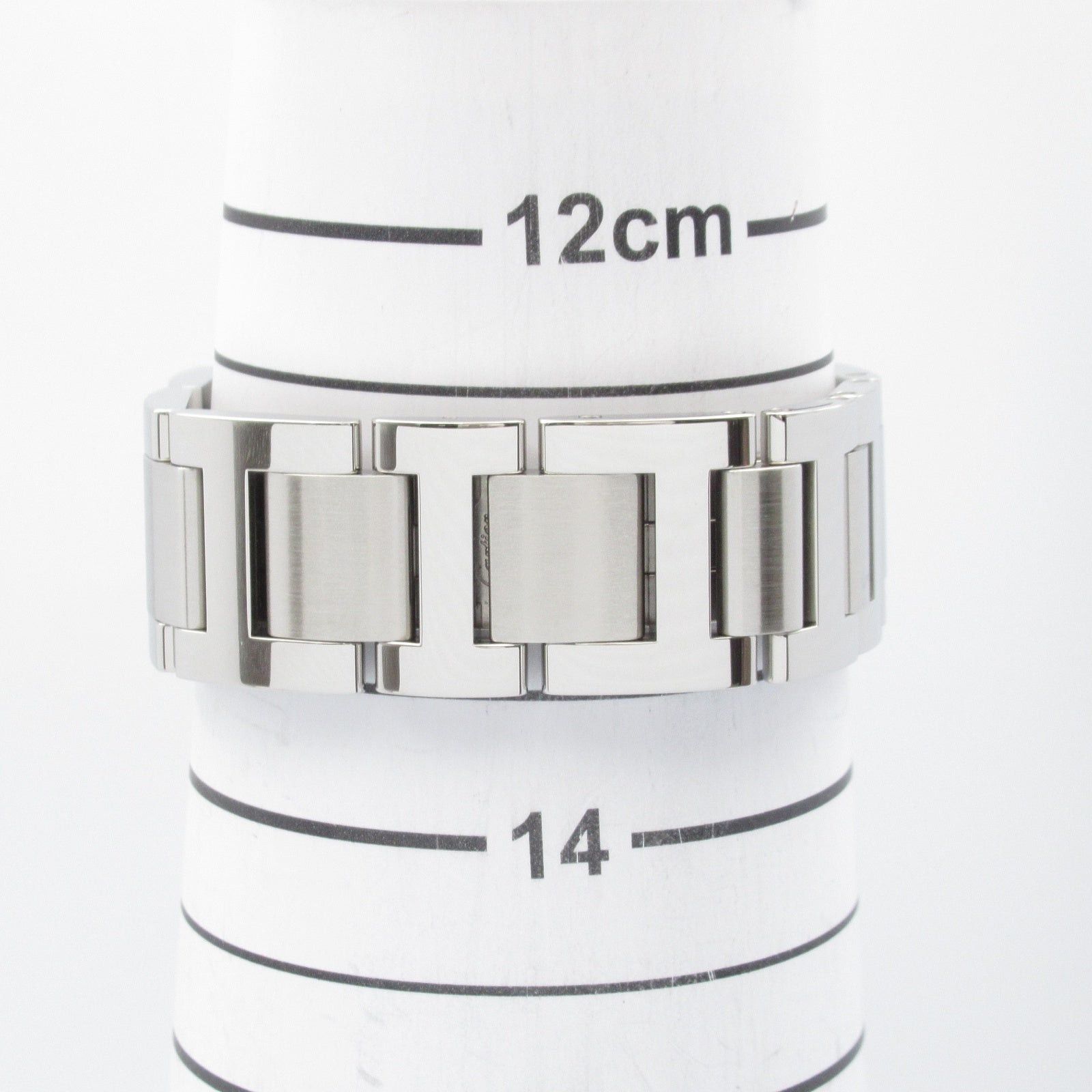 Cartier Cartier Baron Blue 11P Boys Watch Automatic Winding Stainless Steel Diamond Silver Size ONE SIZE - 8 Thumbnail