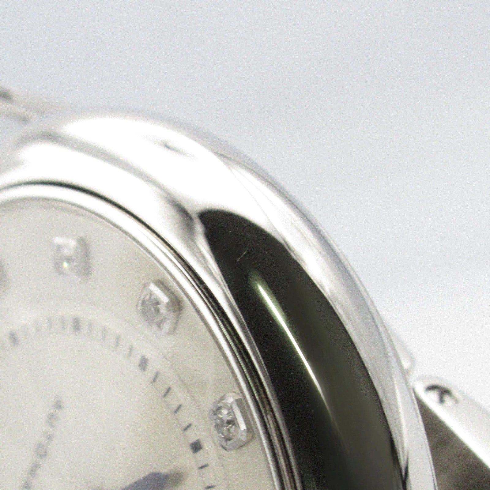 Cartier Cartier Baron Blue 11P Boys Watch Automatic Winding Stainless Steel Diamond Silver Size ONE SIZE - 15 Thumbnail