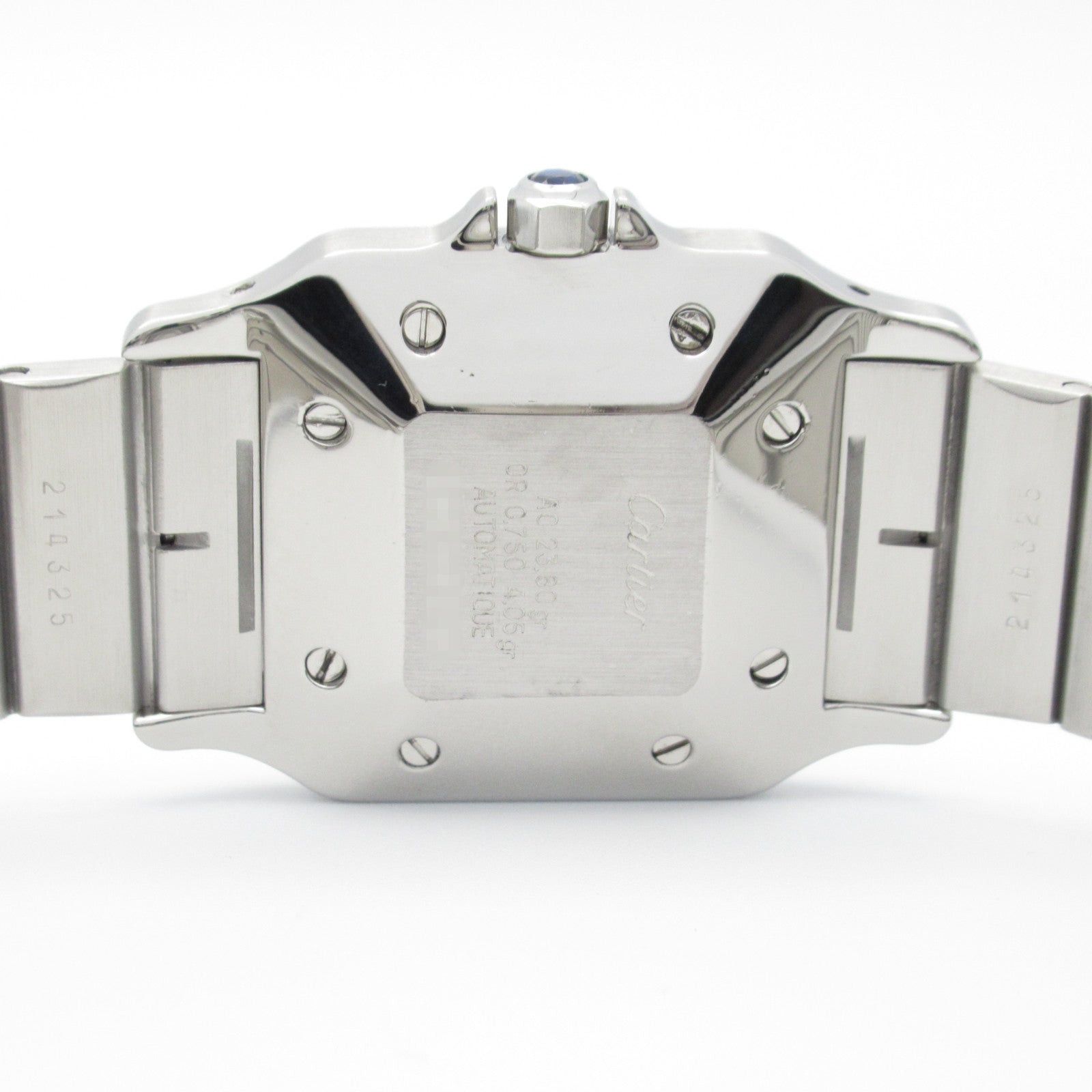 Cartier Cartier Santos Galve Lm Mens Watch Automatic Winding K18 (Yellow Gold) Stainless Steel White Size ONE SIZE - 6 Thumbnail