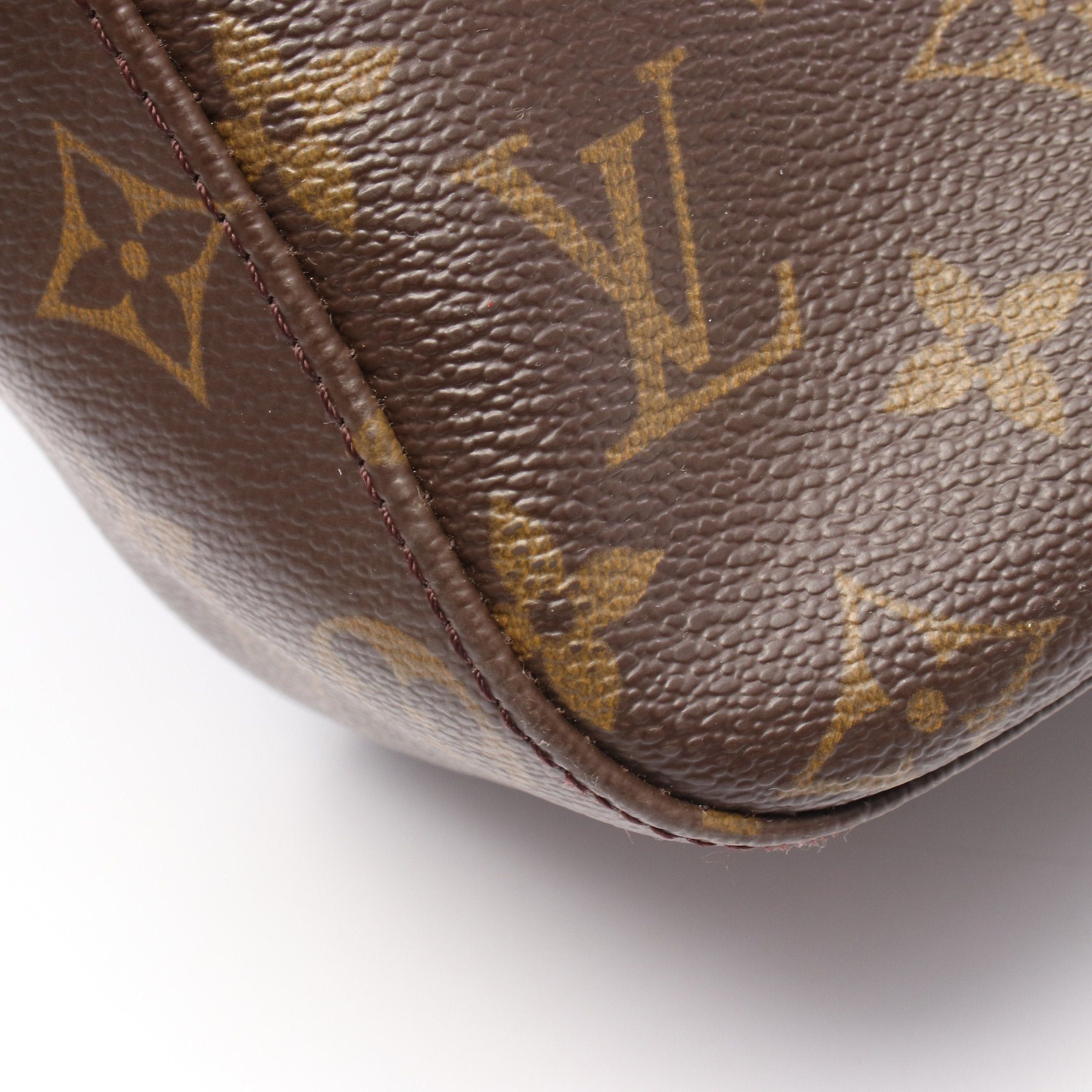 Louis Vuitton Louis Vuitton Looping Gm Monogram Shoulder Bag Leather Brown Size ONE SIZE - 9 Thumbnail
