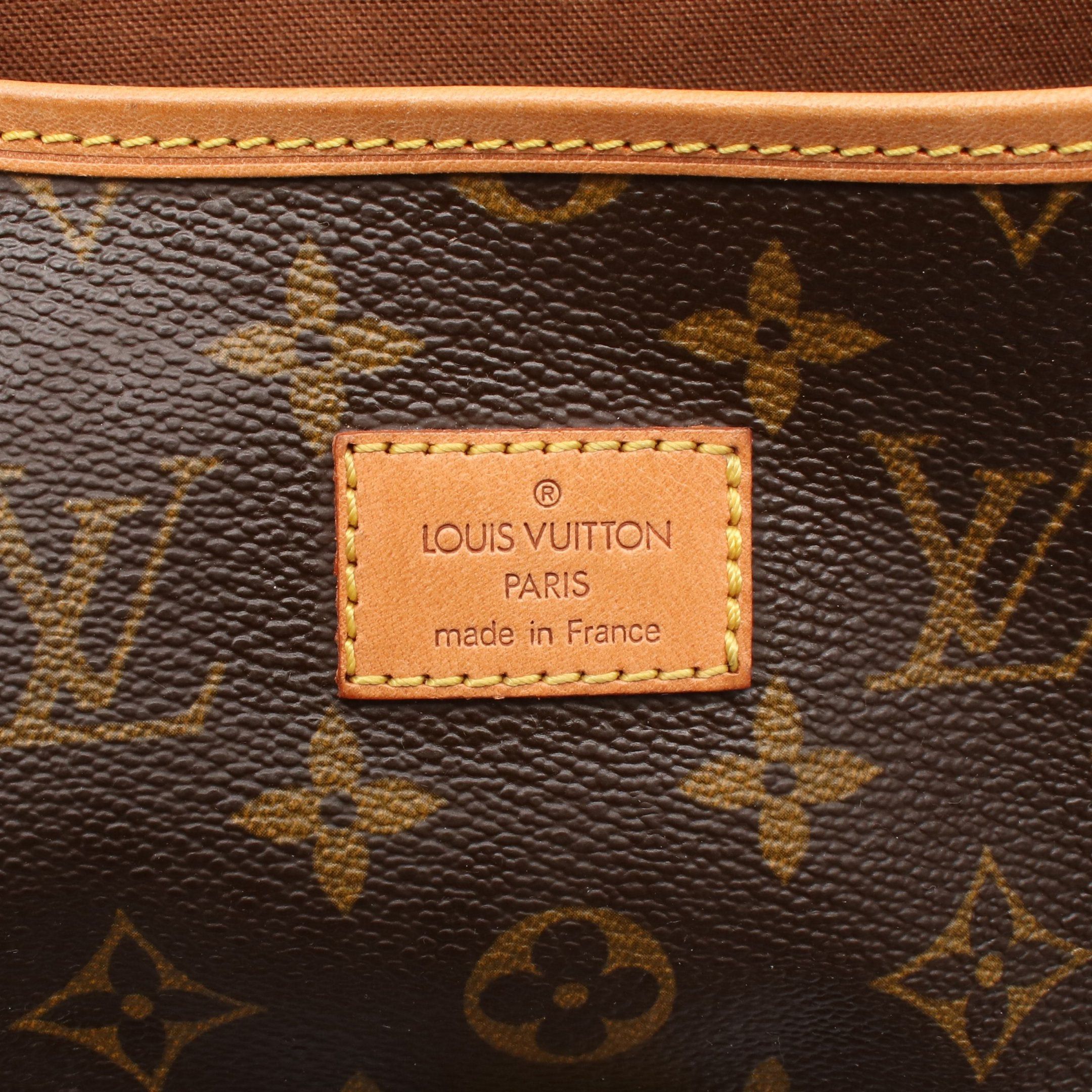 Louis Vuitton Louis Vuitton Saumur 35 Monogram Shoulder Bag Leather Brown Size ONE SIZE - 5 Thumbnail