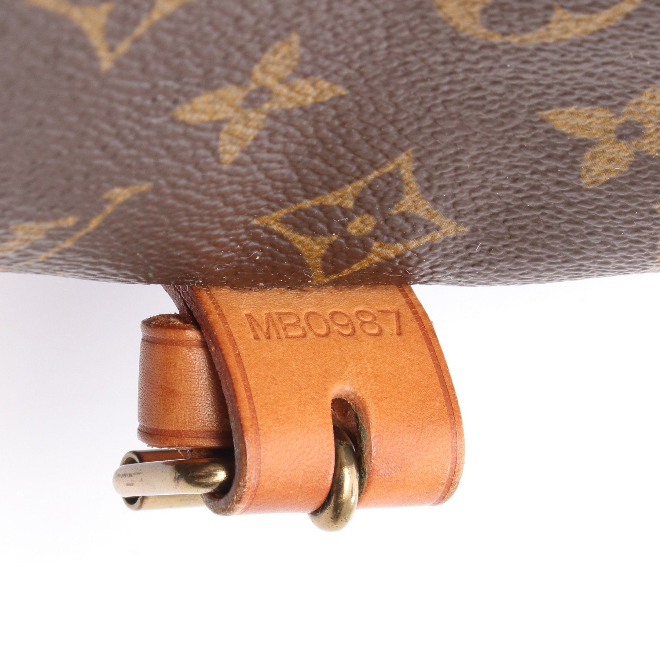 Louis Vuitton Louis Vuitton Saumur 35 Monogram Shoulder Bag Leather Brown Size ONE SIZE - 6 Thumbnail