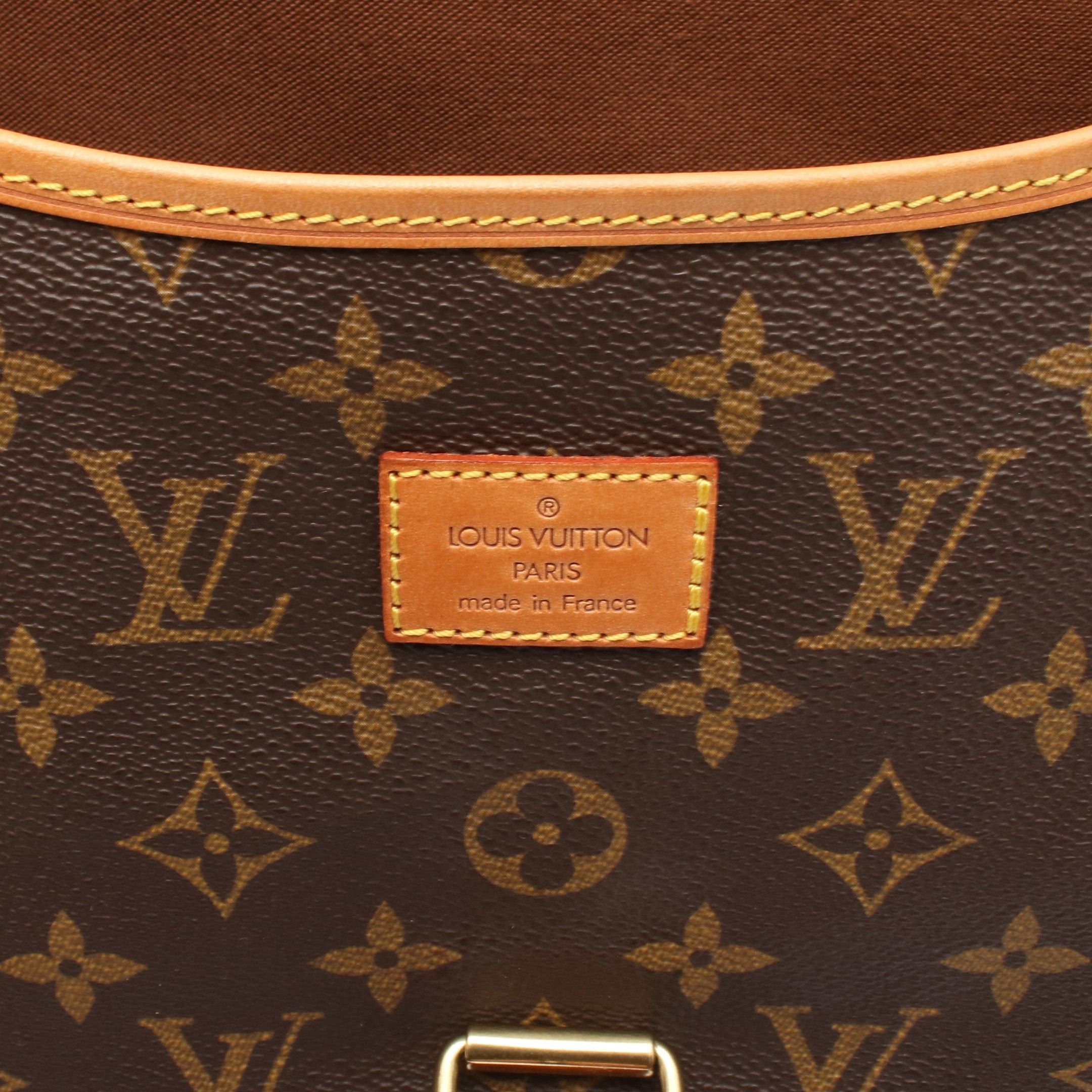 Louis Vuitton Louis Vuitton Saumur 35 Monogram Shoulder Bag Leather Brown Size ONE SIZE - 5 Thumbnail