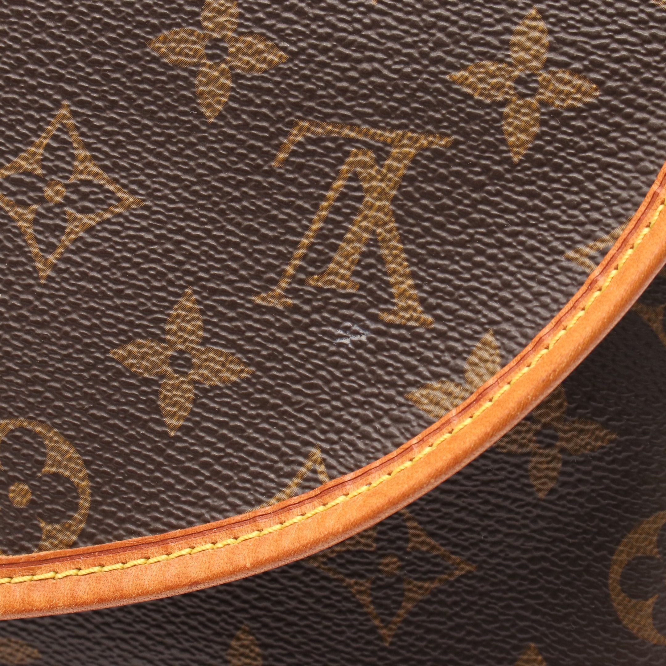 Louis Vuitton Louis Vuitton Saumur 35 Monogram Shoulder Bag Leather Brown Size ONE SIZE - 7 Thumbnail