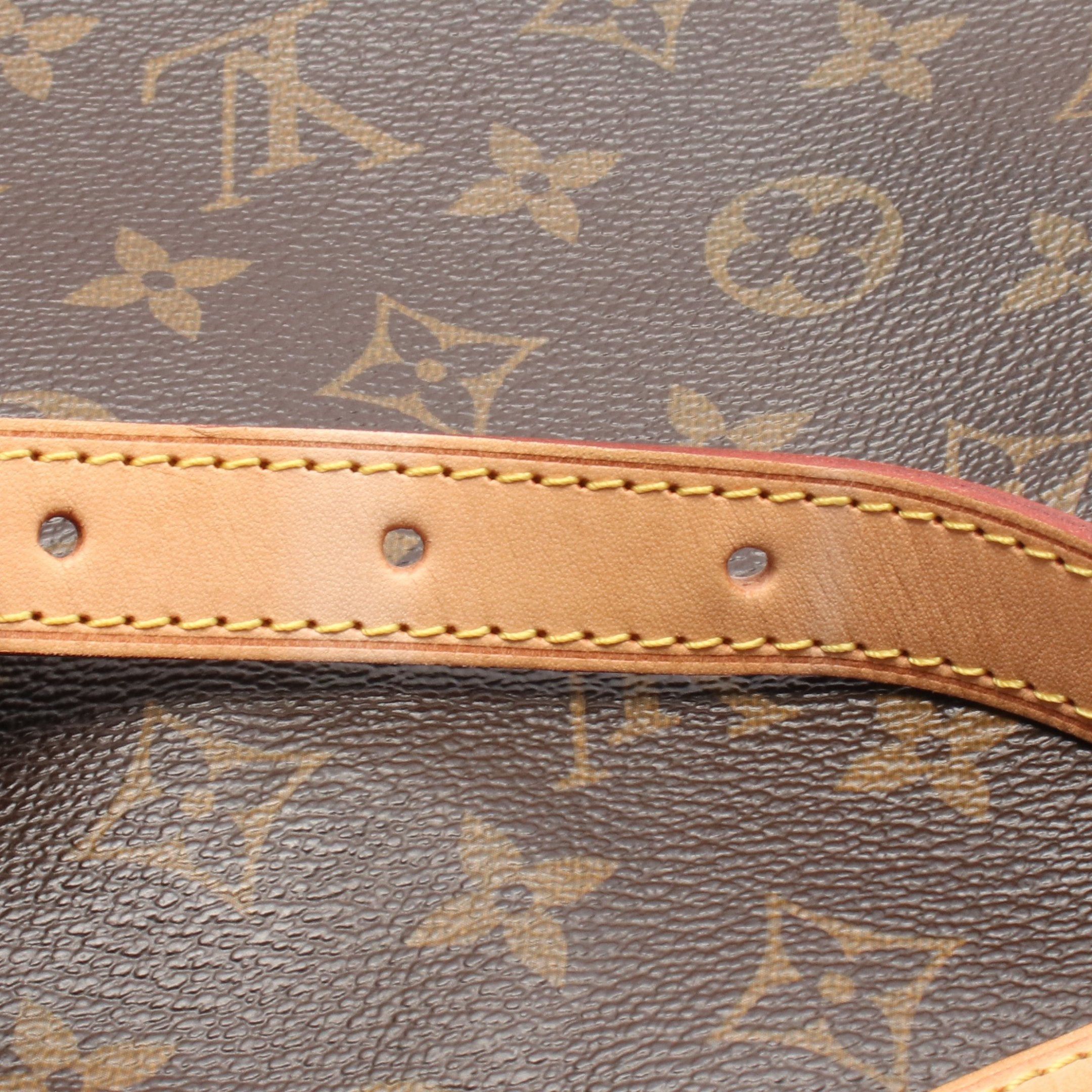 Louis Vuitton Louis Vuitton Odeon Pm Monogram Shoulder Bag Leather Brown Size ONE SIZE - 9 Thumbnail