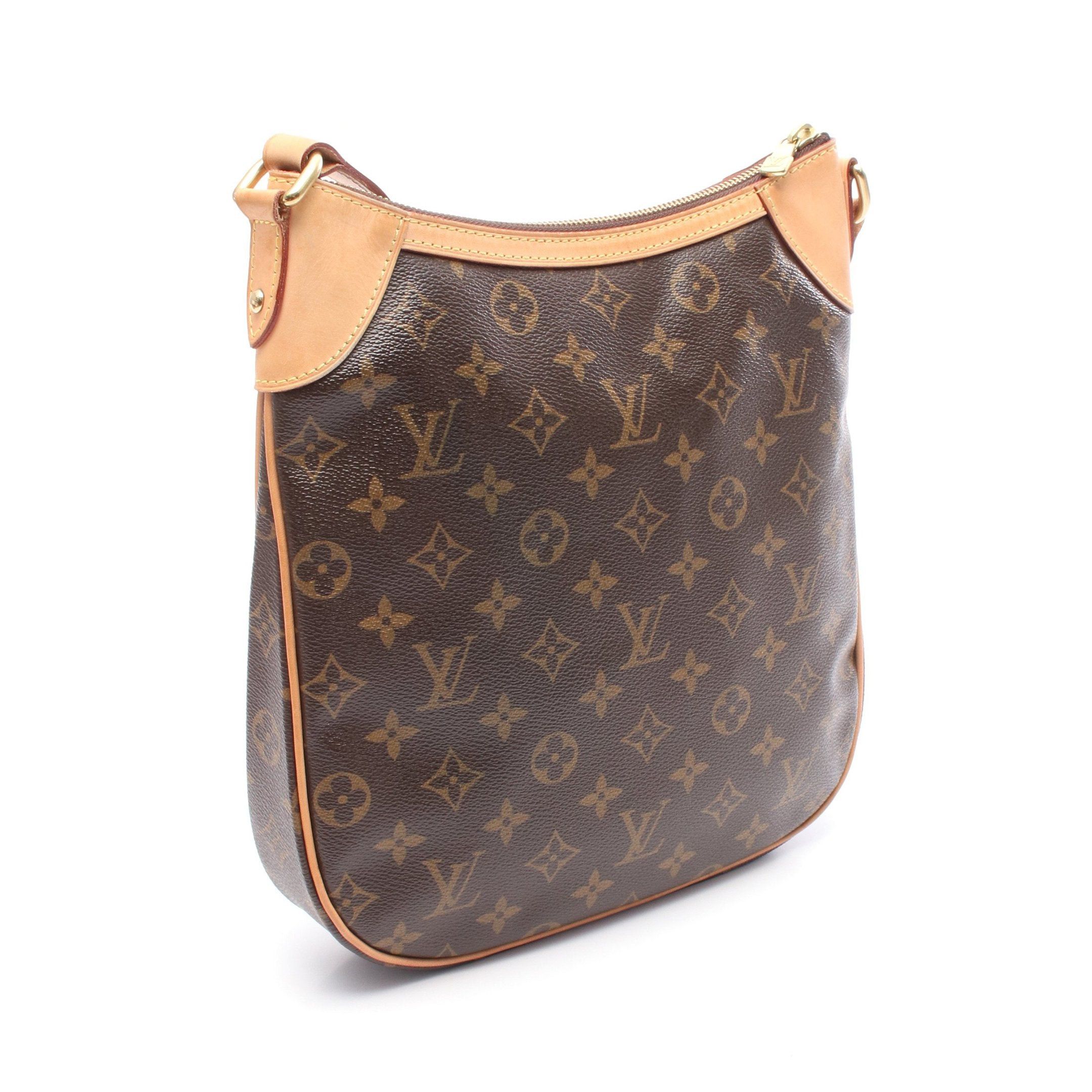 Louis Vuitton Louis Vuitton Odeon Pm Monogram Shoulder Bag Leather Brown Size ONE SIZE - 2 Thumbnail