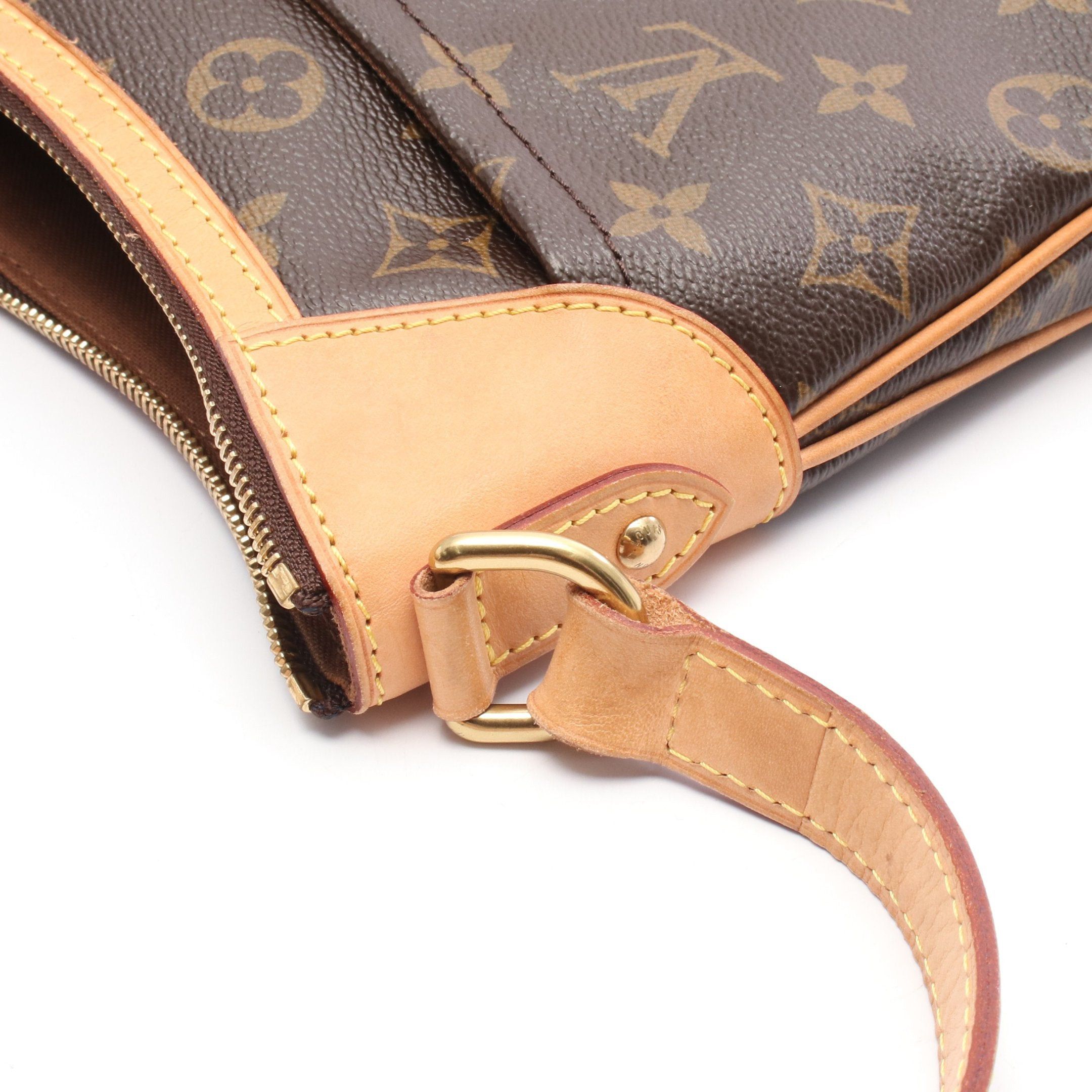Louis Vuitton Louis Vuitton Odeon Pm Monogram Shoulder Bag Leather Brown Size ONE SIZE - 6 Thumbnail