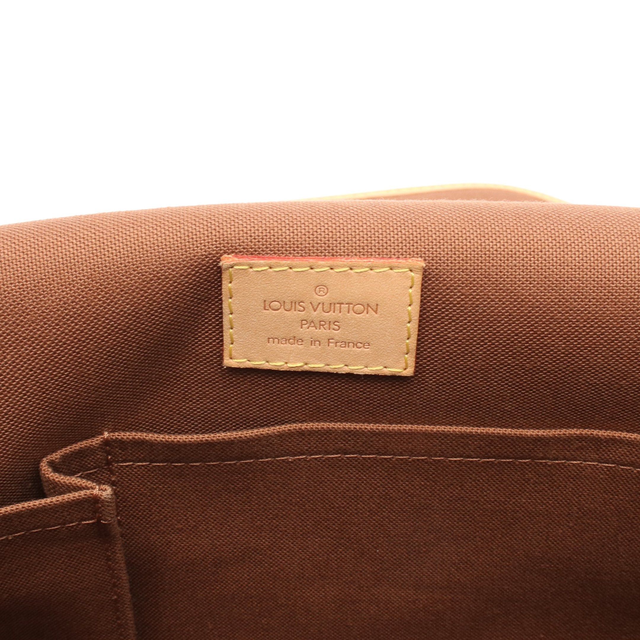 Louis Vuitton Louis Vuitton Messenger Pm Bosforo Monogram Shoulder Bag Leather Brown Size ONE SIZE - 4 Thumbnail