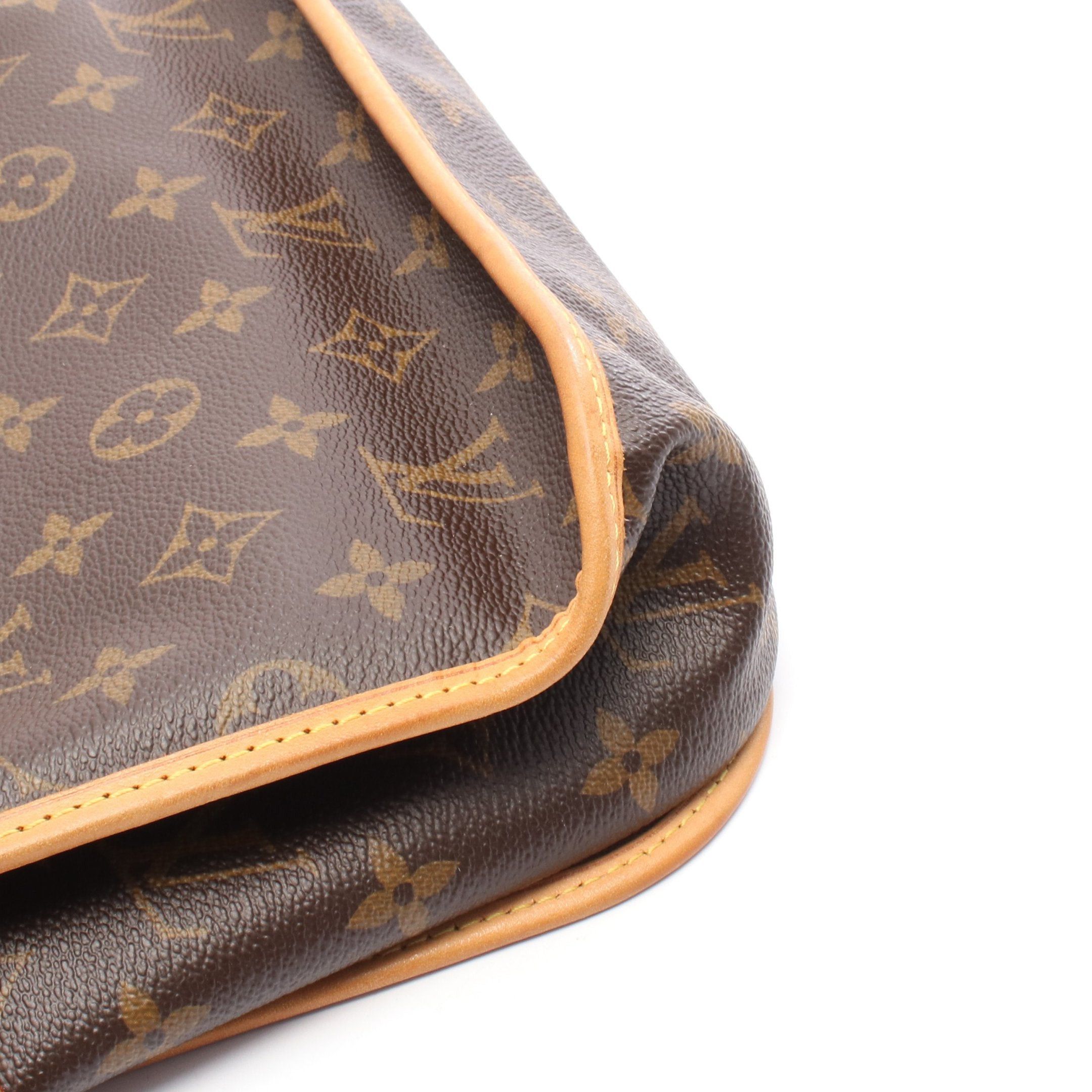 Louis Vuitton Louis Vuitton Messenger Pm Bosforo Monogram Shoulder Bag Leather Brown Size ONE SIZE - 8 Thumbnail
