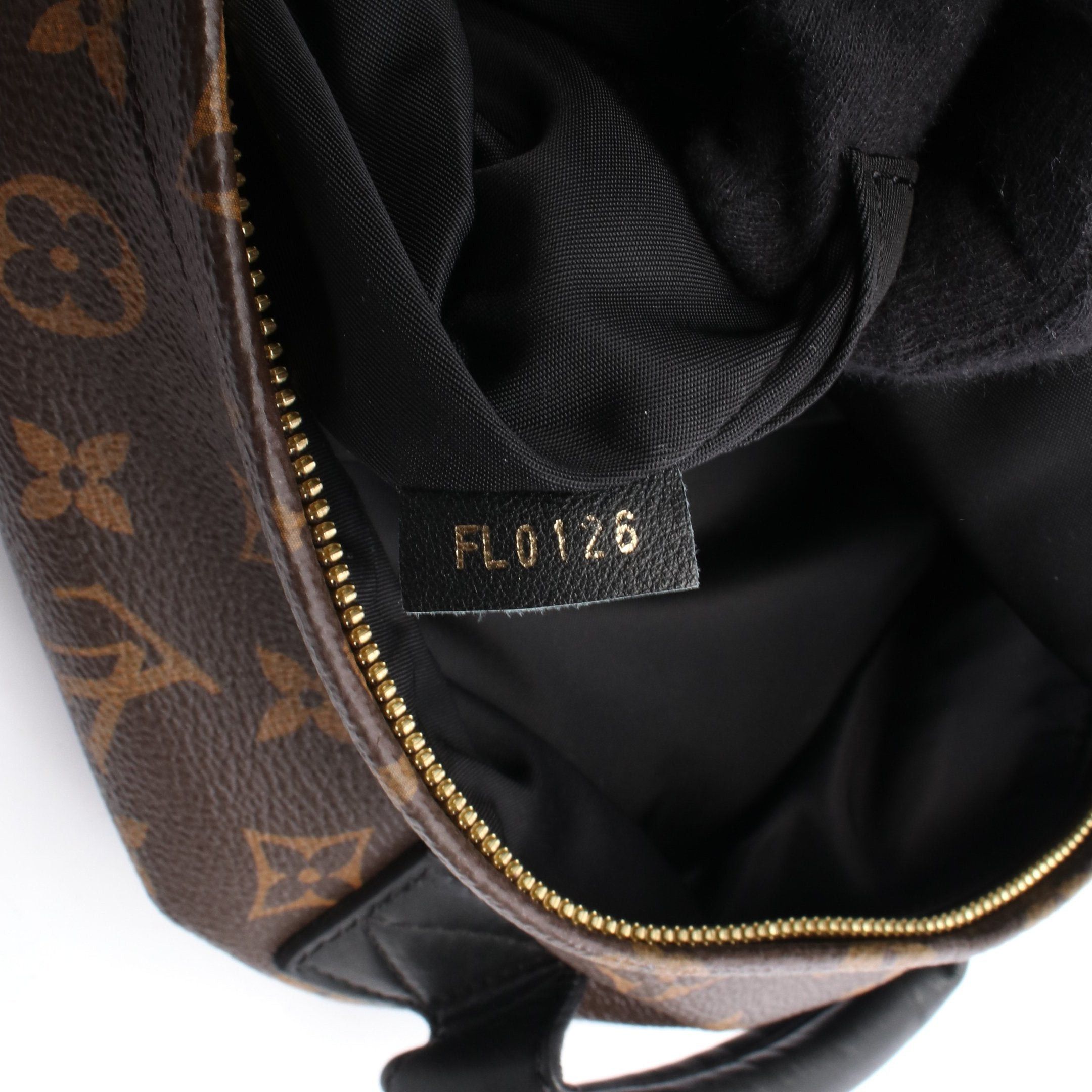 Louis Vuitton Louis Vuitton Palm Springs Pm Monogram Backpack Rucksack Leather Brown Black Size ONE SIZE - 5 Thumbnail