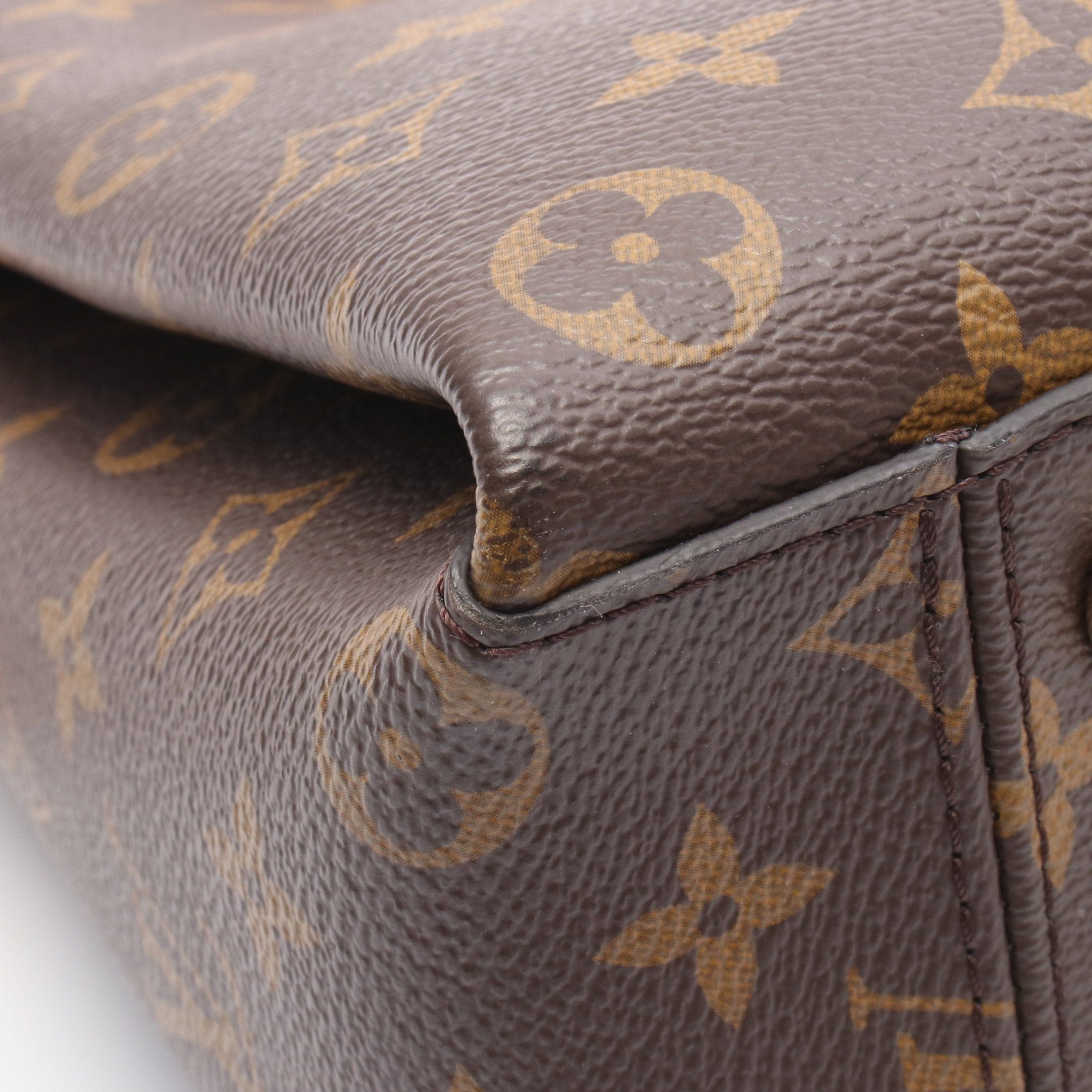 Louis Vuitton Louis Vuitton Soufflot Bb Monogram Handbag Leather Brown Size ONE SIZE - 8 Thumbnail