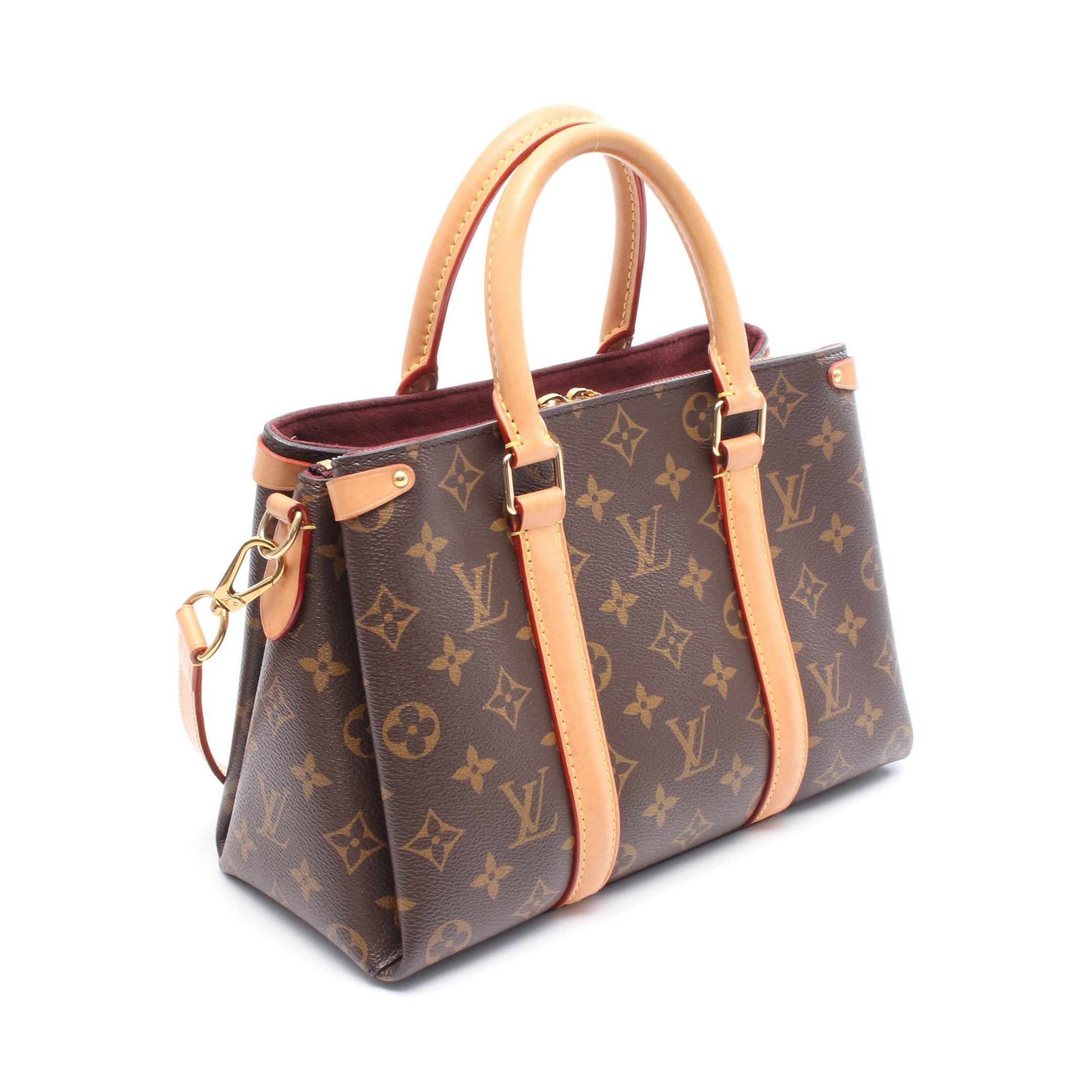 Louis Vuitton Louis Vuitton Soufflot Bb Monogram Handbag Leather Brown Size ONE SIZE - 2 Thumbnail