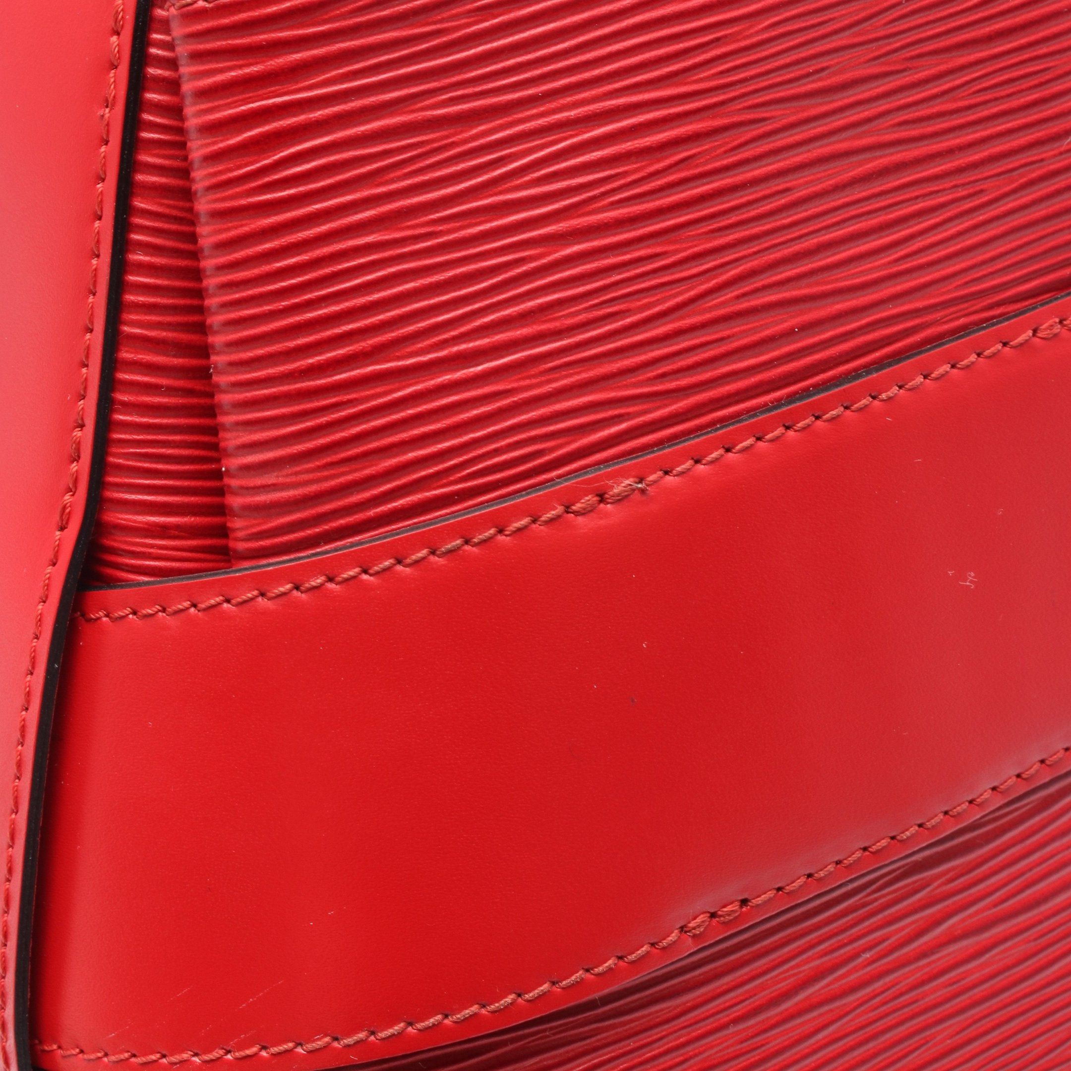 Louis Vuitton Louis Vuitton Sac De Paul Pm Epi Castilian Red Shoulder Bag Leather Size ONE SIZE - 9 Thumbnail