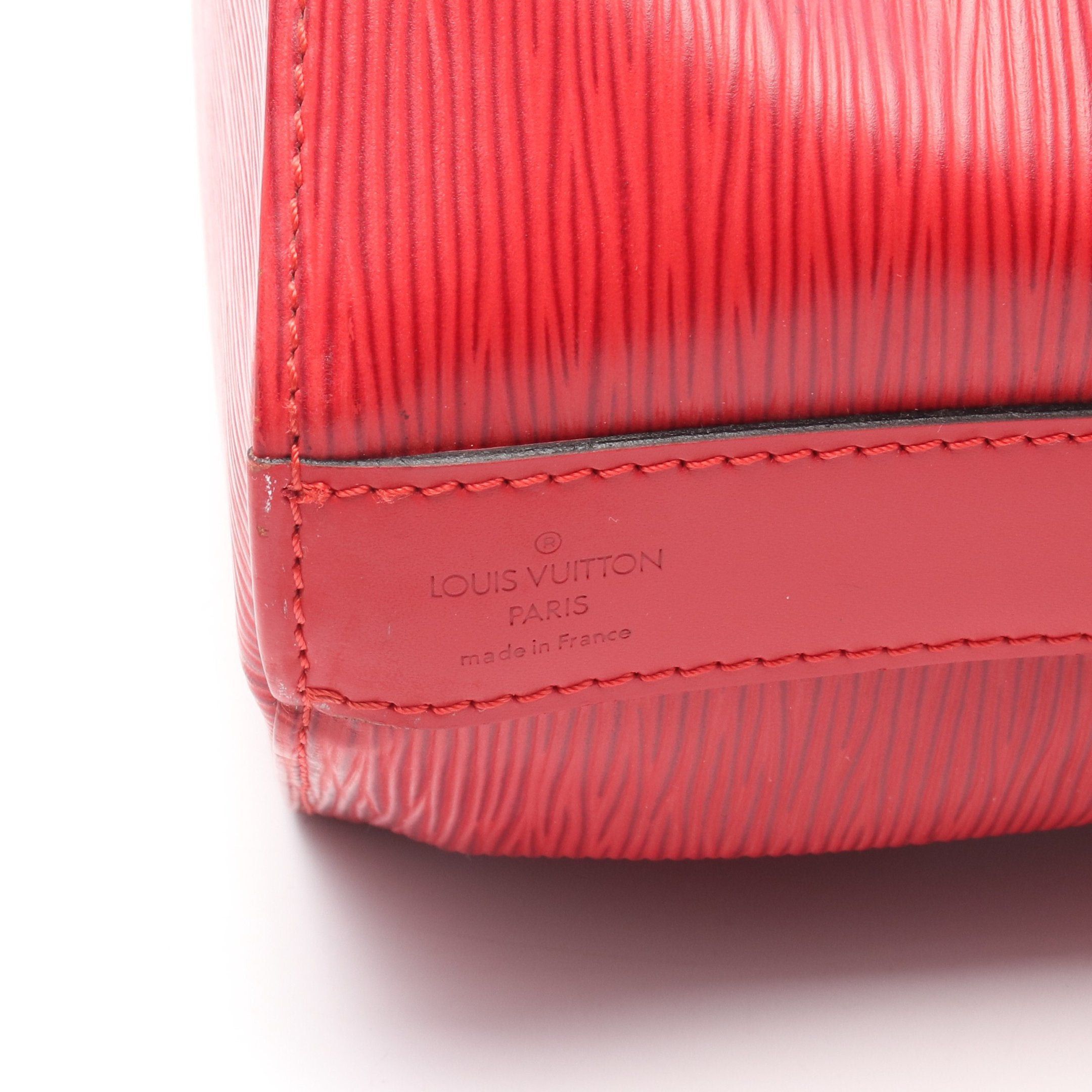Louis Vuitton Louis Vuitton Sac De Paul Pm Epi Castilian Red Shoulder Bag Leather Size ONE SIZE - 4 Thumbnail