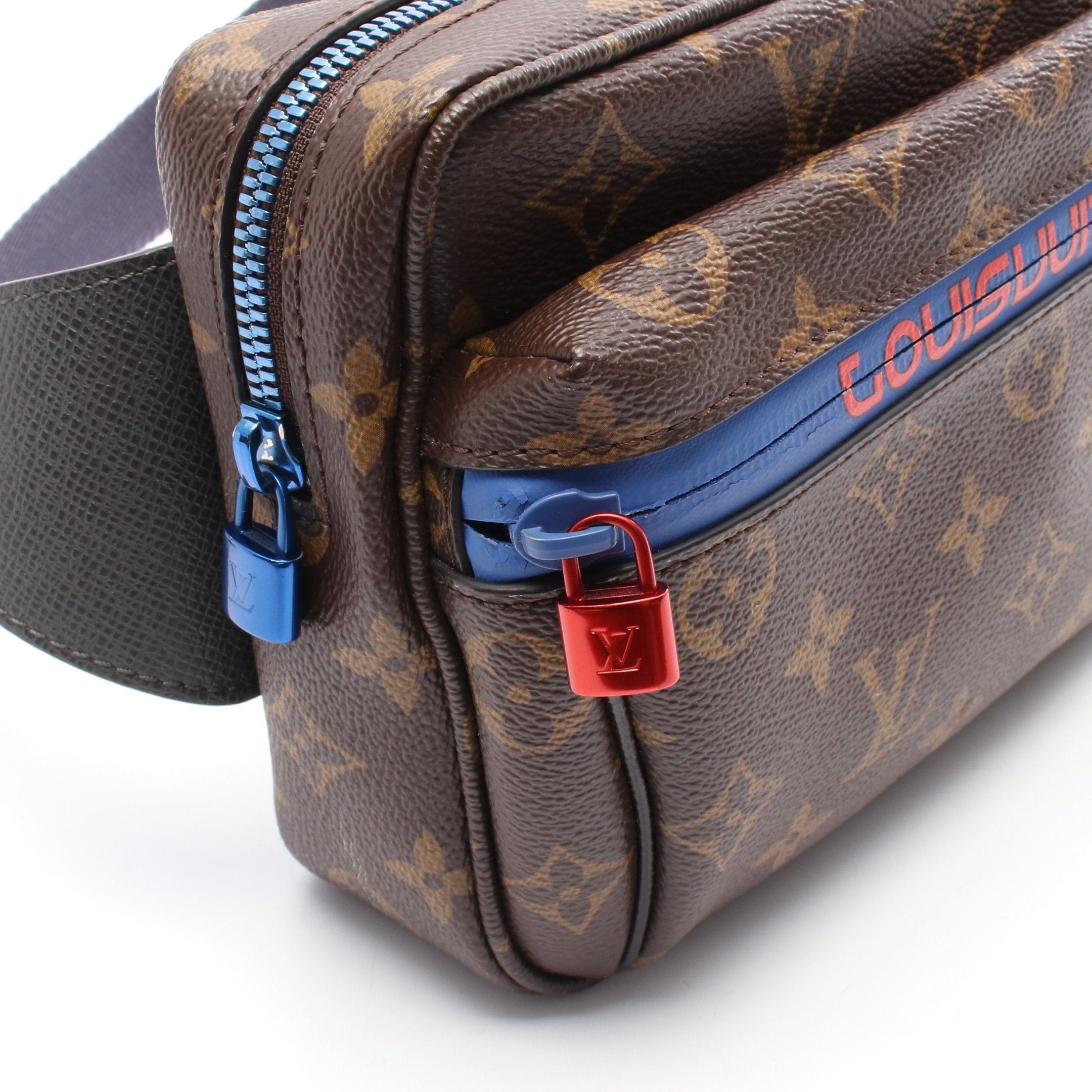 Louis Vuitton Louis Vuitton Pacific Bum Bag Monogram Body Waist Leather Brown Multicolor Size ONE SIZE - 7 Thumbnail