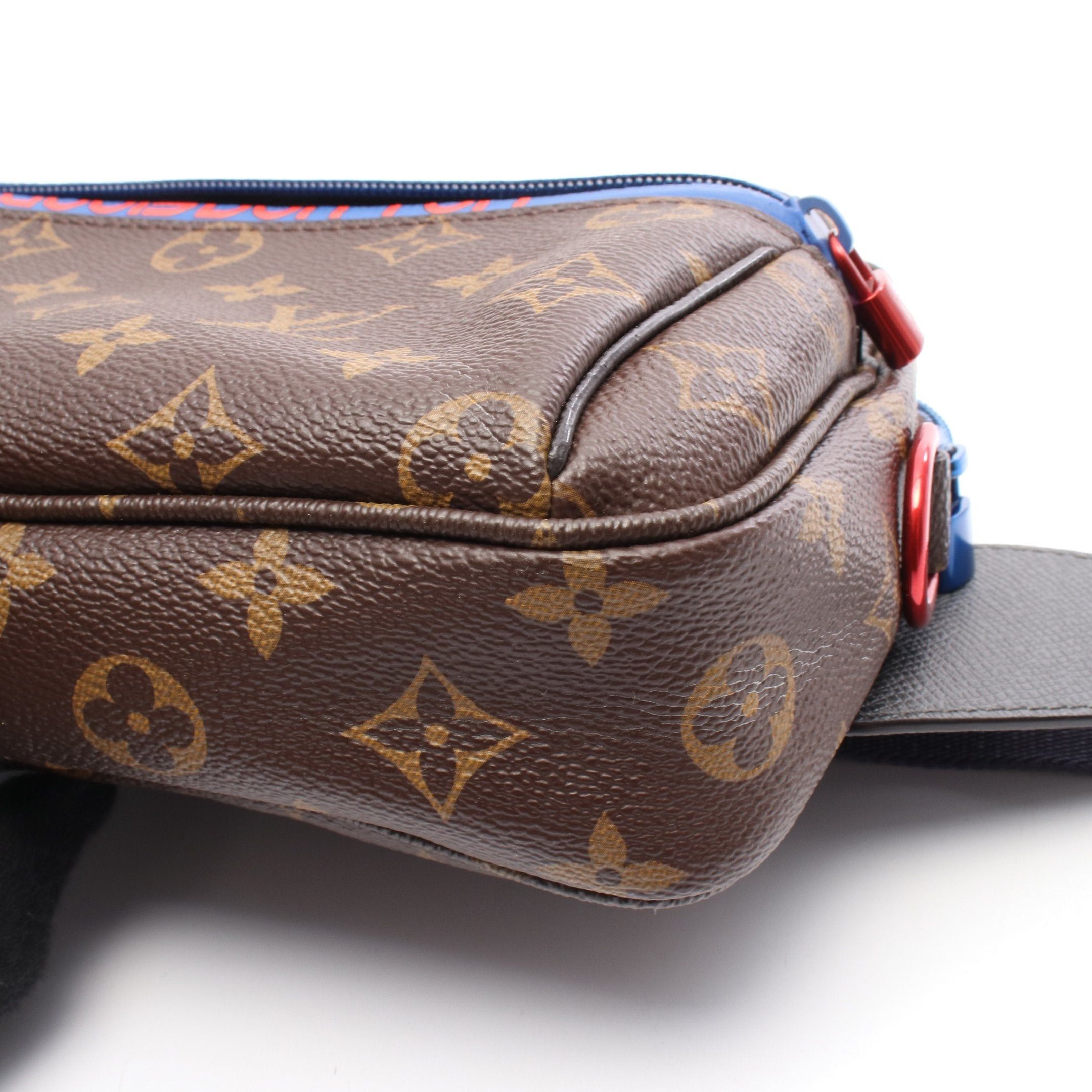 Louis Vuitton Louis Vuitton Pacific Bum Bag Monogram Body Waist Leather Brown Multicolor Size ONE SIZE - 9 Thumbnail