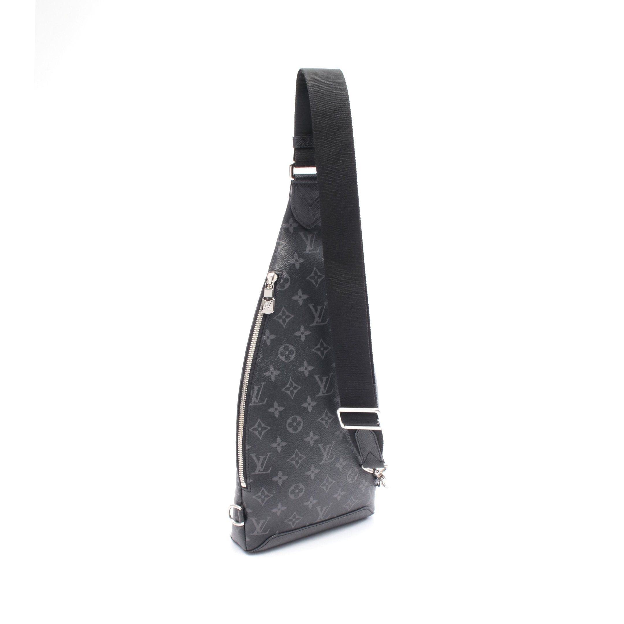 Louis Vuitton Louis Vuitton Duo Sling Bag Taigarama Body Leather Black Size ONE SIZE - 2 Thumbnail