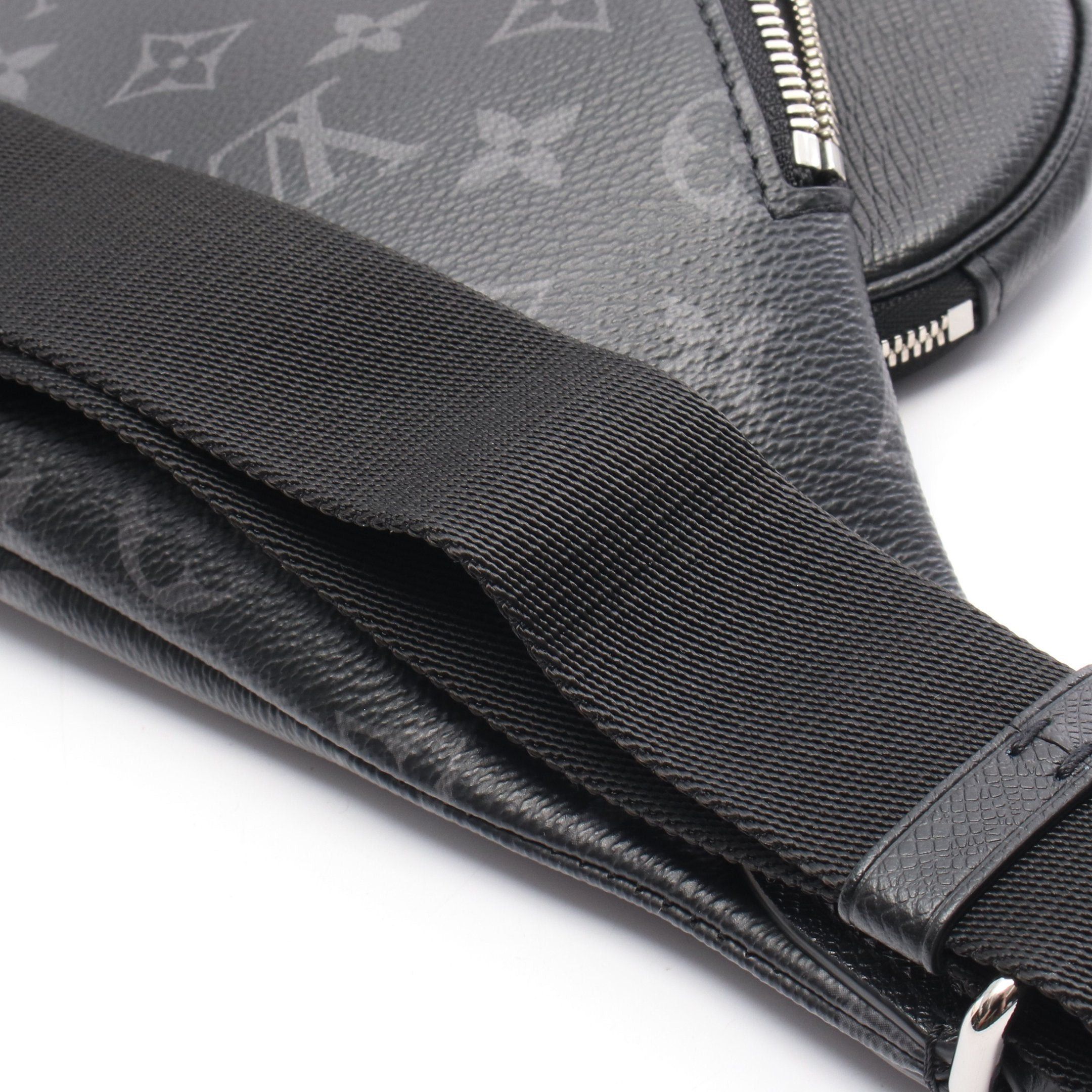 Louis Vuitton Louis Vuitton Duo Sling Bag Taigarama Body Leather Black Size ONE SIZE - 6 Thumbnail