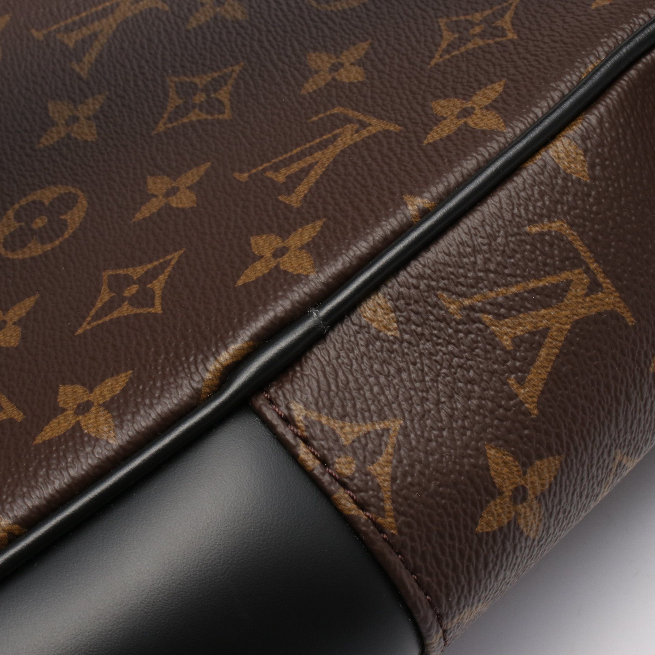 Louis Vuitton Louis Vuitton Josh Monogram Macassar Backpack Rucksack Leather Brown Black Size ONE SIZE - 9 Thumbnail