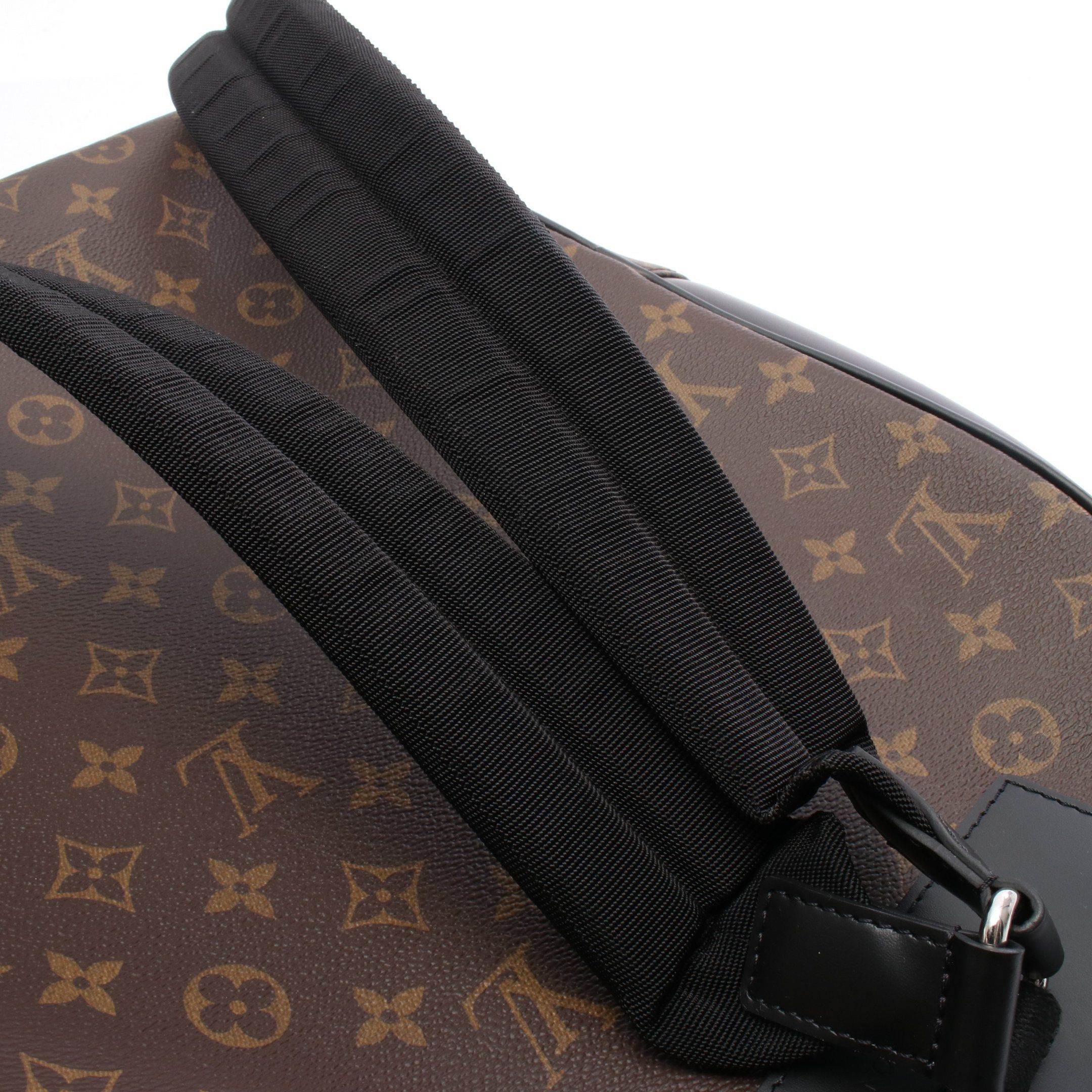 Louis Vuitton Louis Vuitton Josh Monogram Macassar Backpack Rucksack Leather Brown Black Size ONE SIZE - 8 Thumbnail